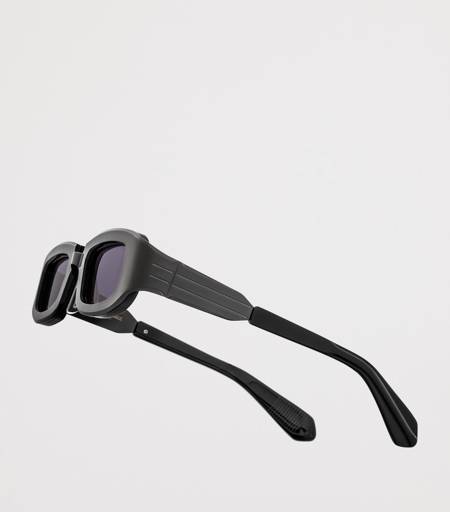 Jacques Marie Mage Titanium Ryder Sunglasses Black Image 5