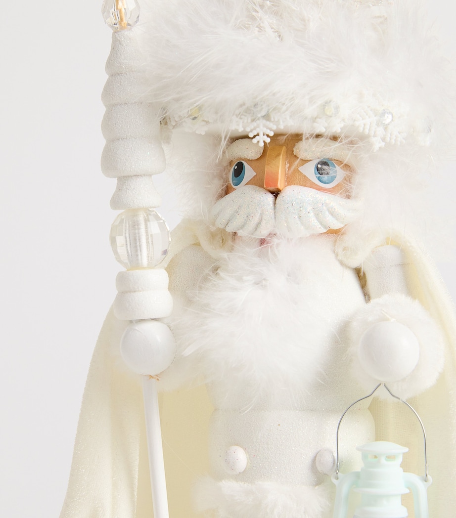 White Winter Nutcracker Decoration (38cm) MULTI Image 2
