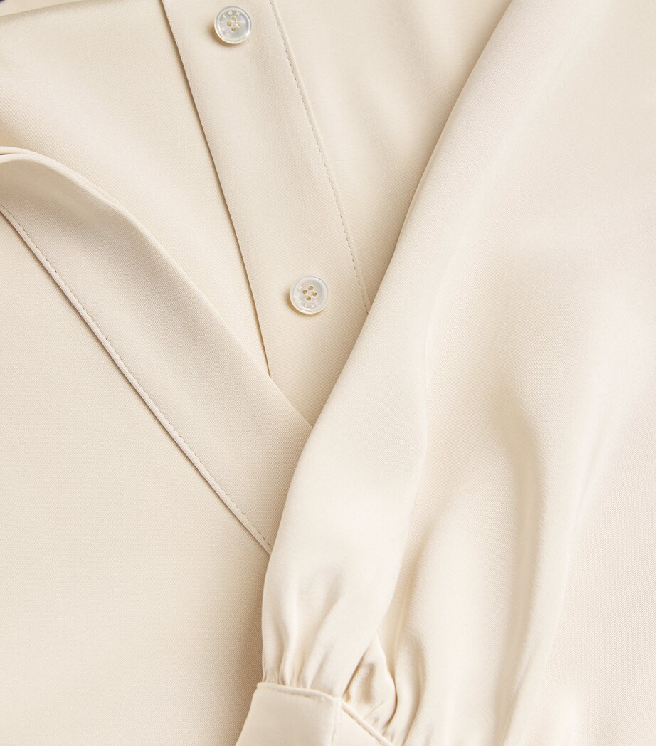 Silk-Blend Shirt BUTTER Image 5