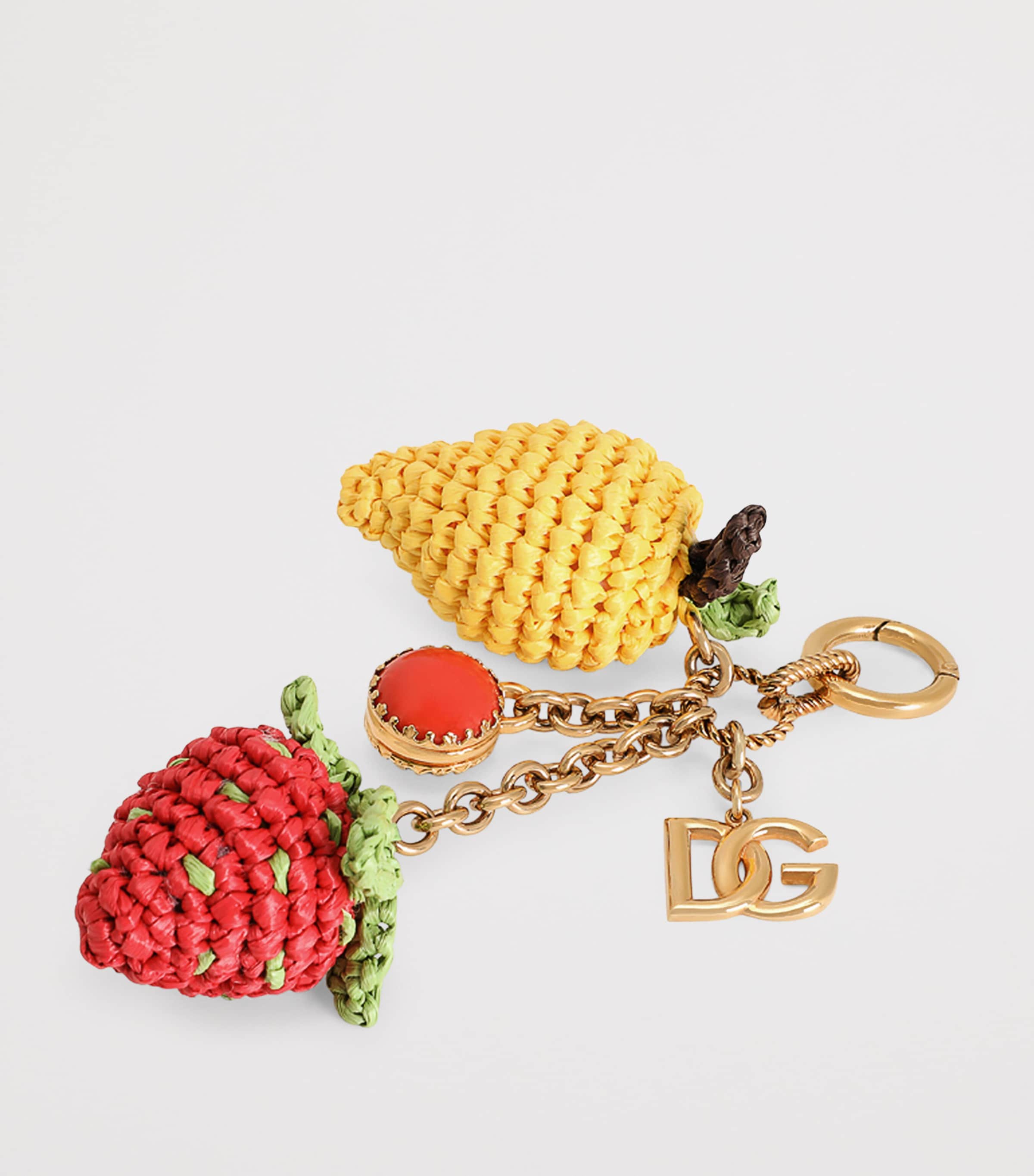Embellished Fruits Keyring 8J901-MULTICOLOR Image 3