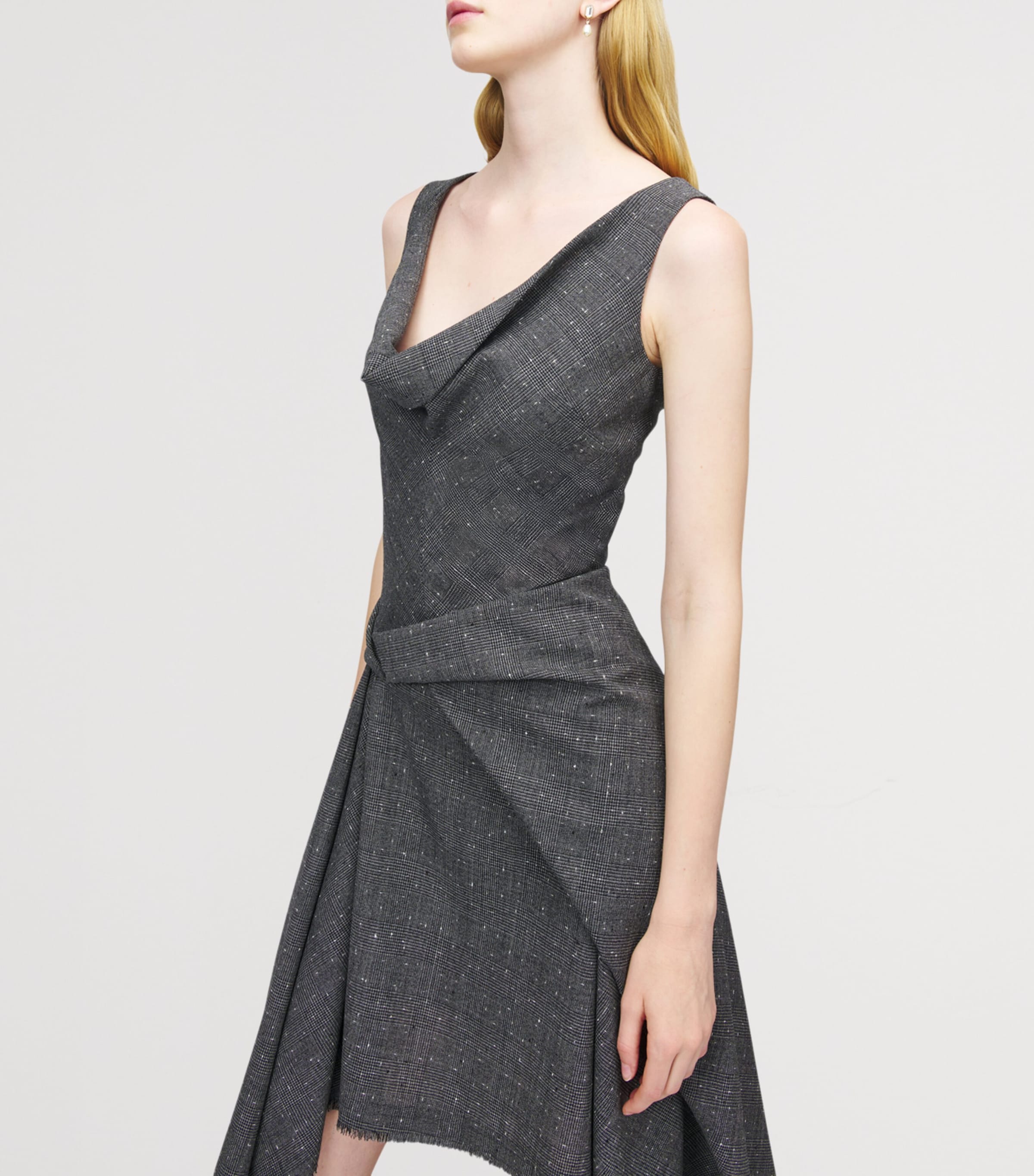 Wool Glen Mini Dress 1080 Image 5