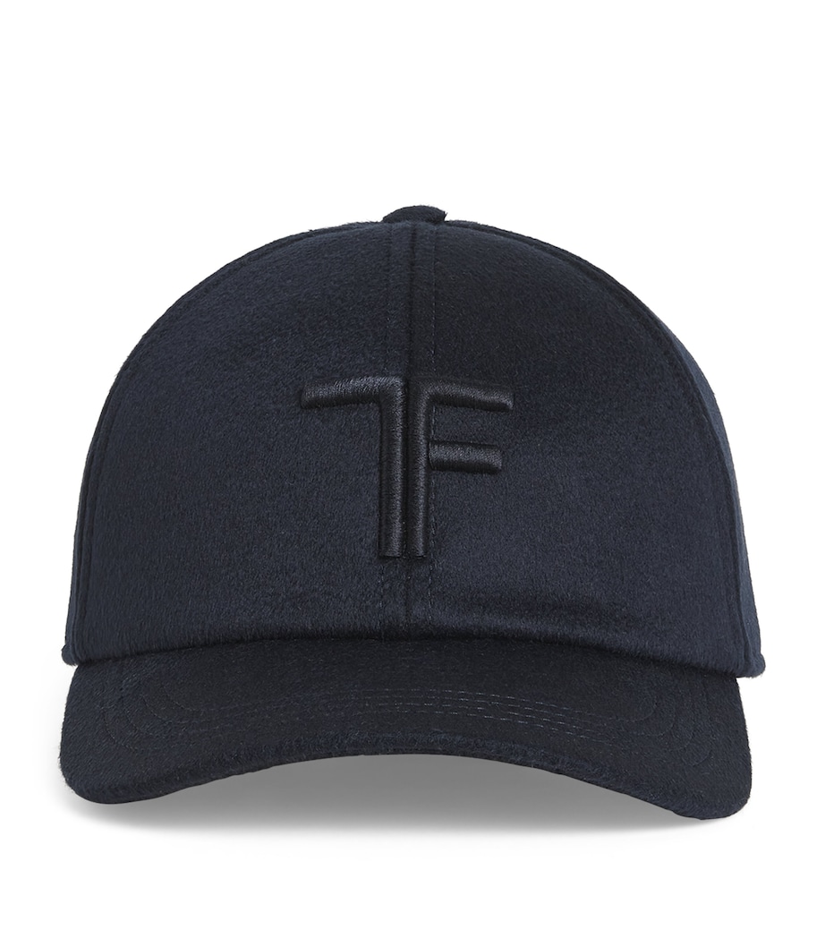 Cashmere Embroidered Baseball Cap 1L023 Image 1