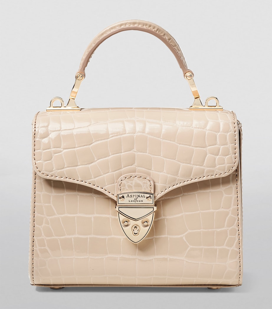 Mini Mayfair Top-Handle Bag TAUPE Image 2