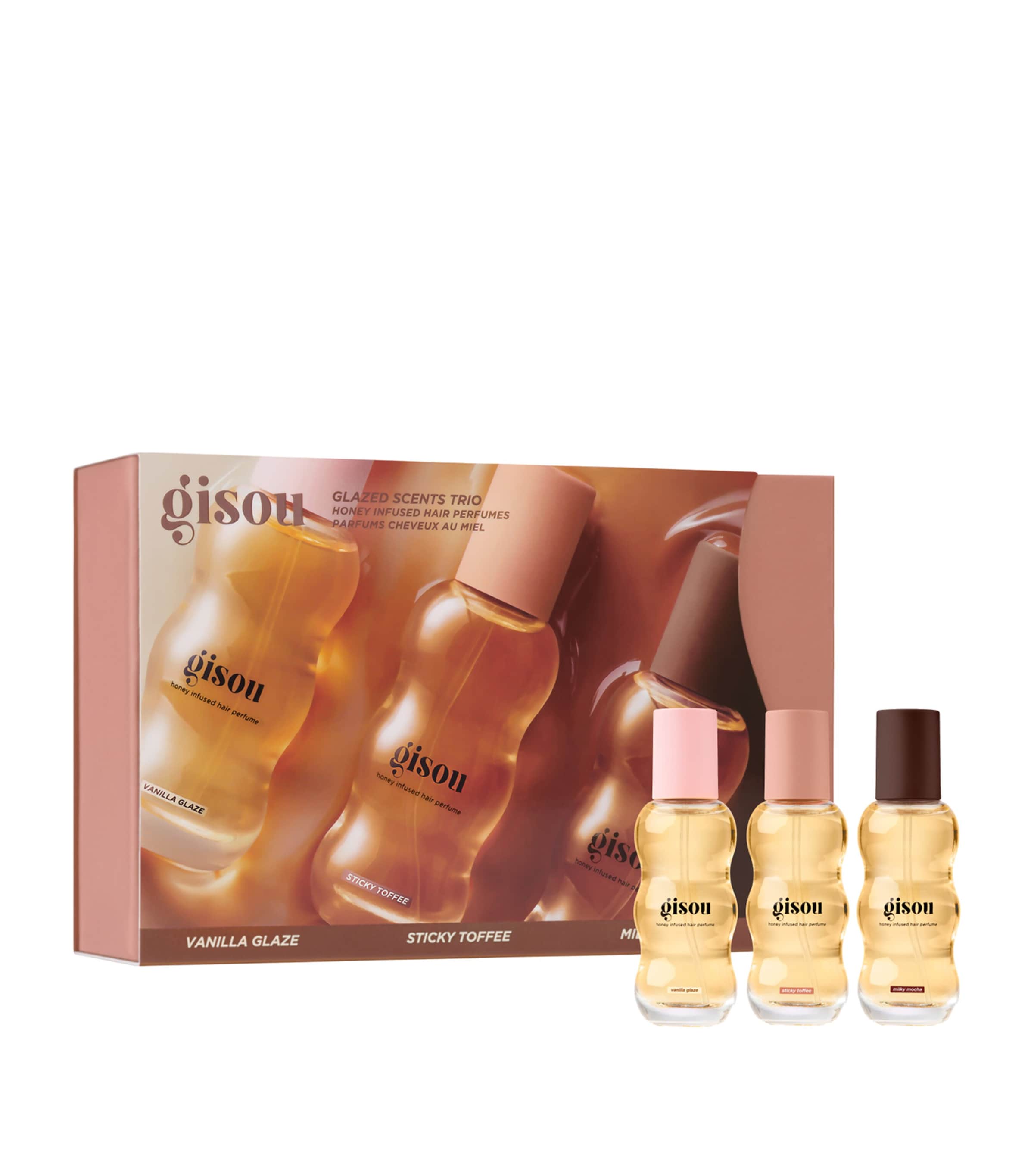 Gisou Glazed Scents Trio