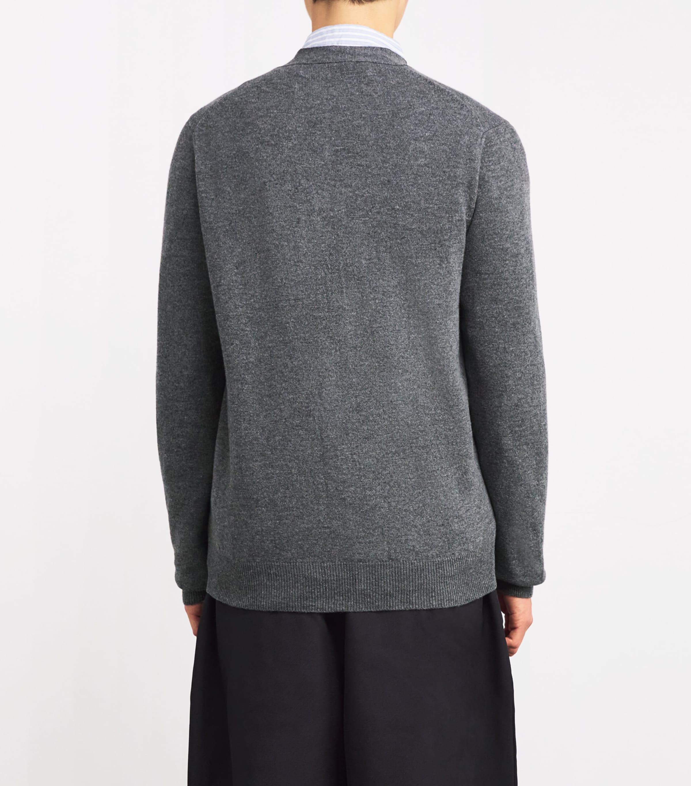 Wool Heart Cardigan GREY Image 4