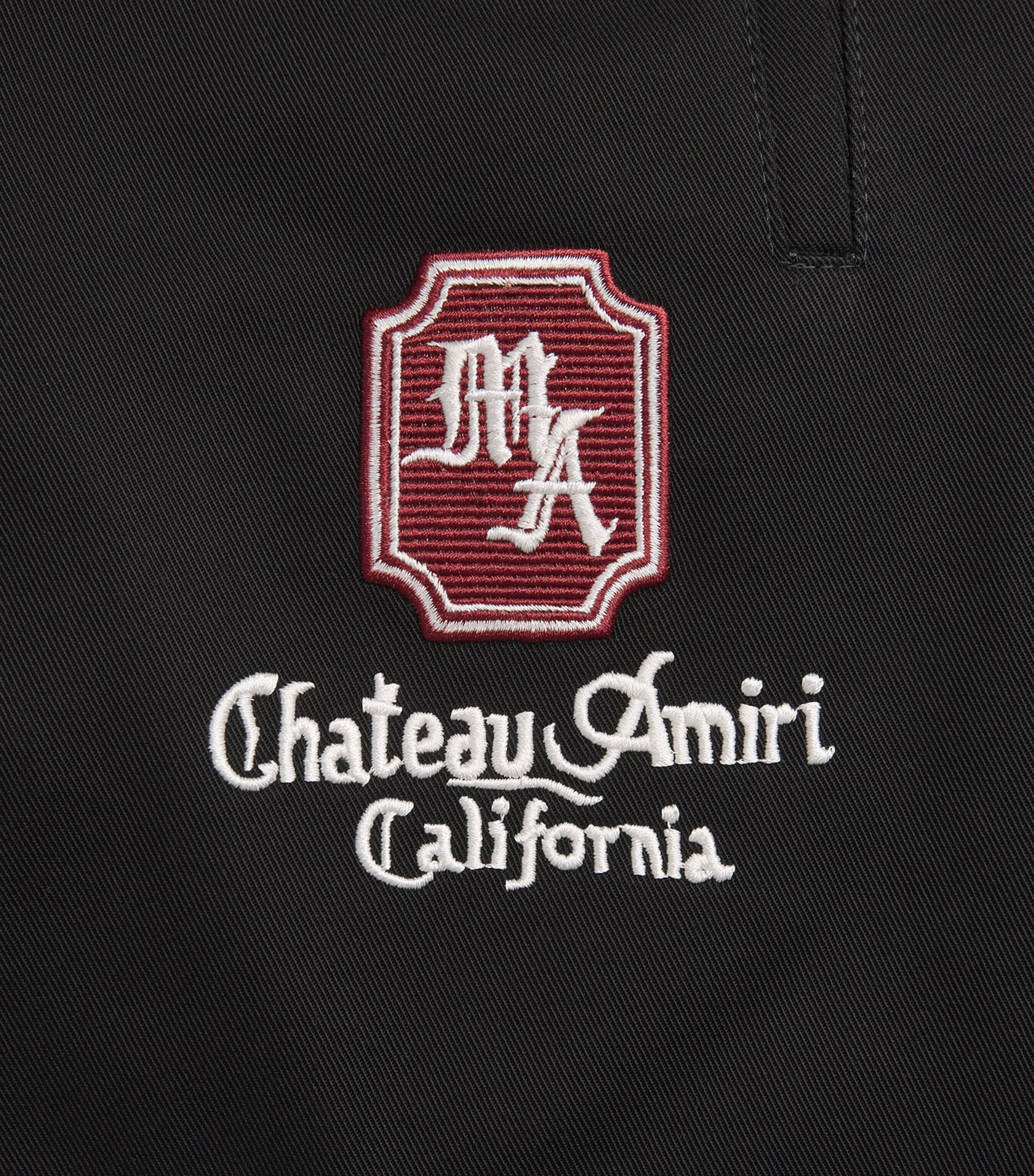 AMIRI Mens Château California Straight Sweatpants Black Image 6