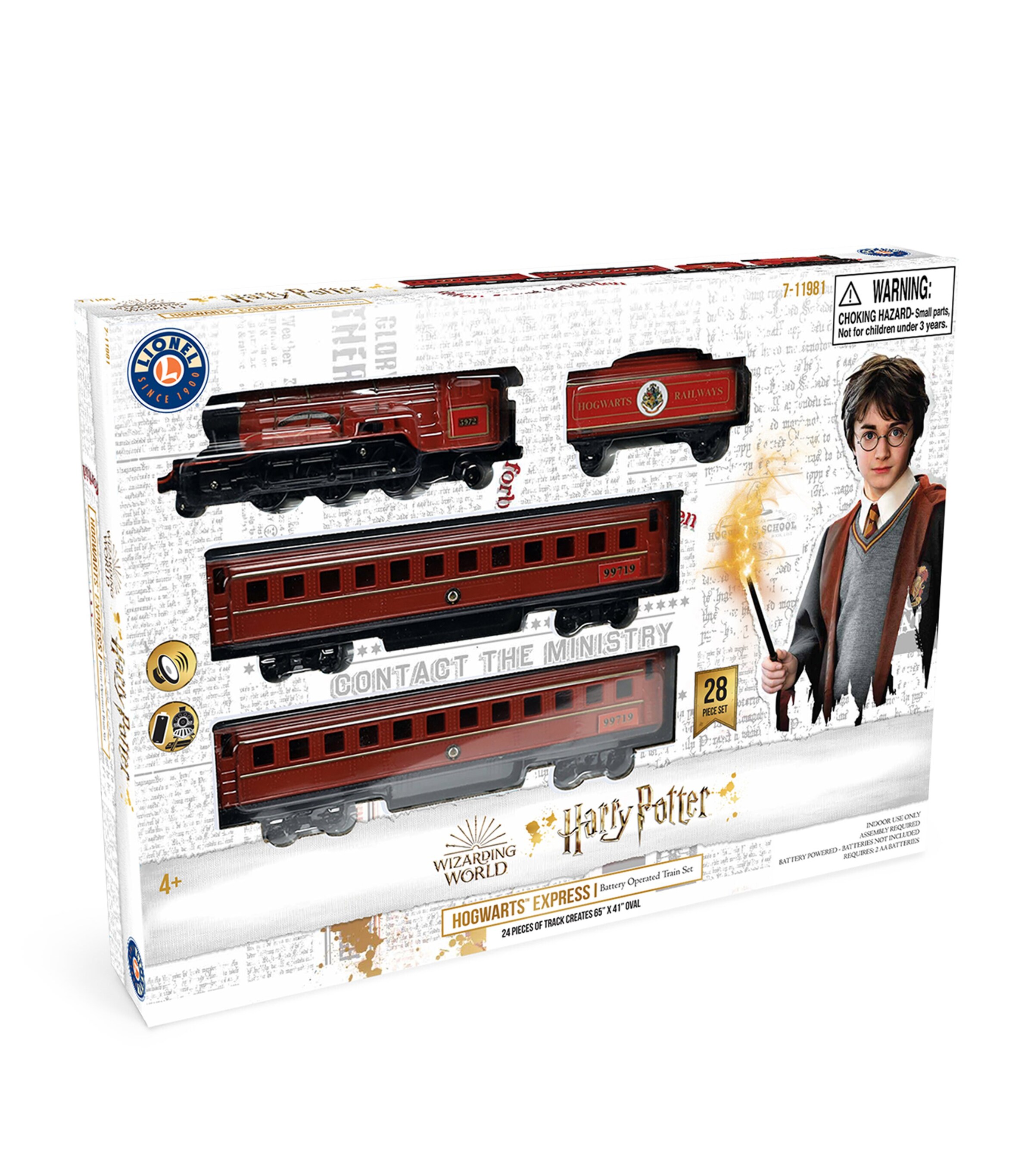 LIONEL The Polar Express Ready-to-Play 28-Piece Train Set Image 1