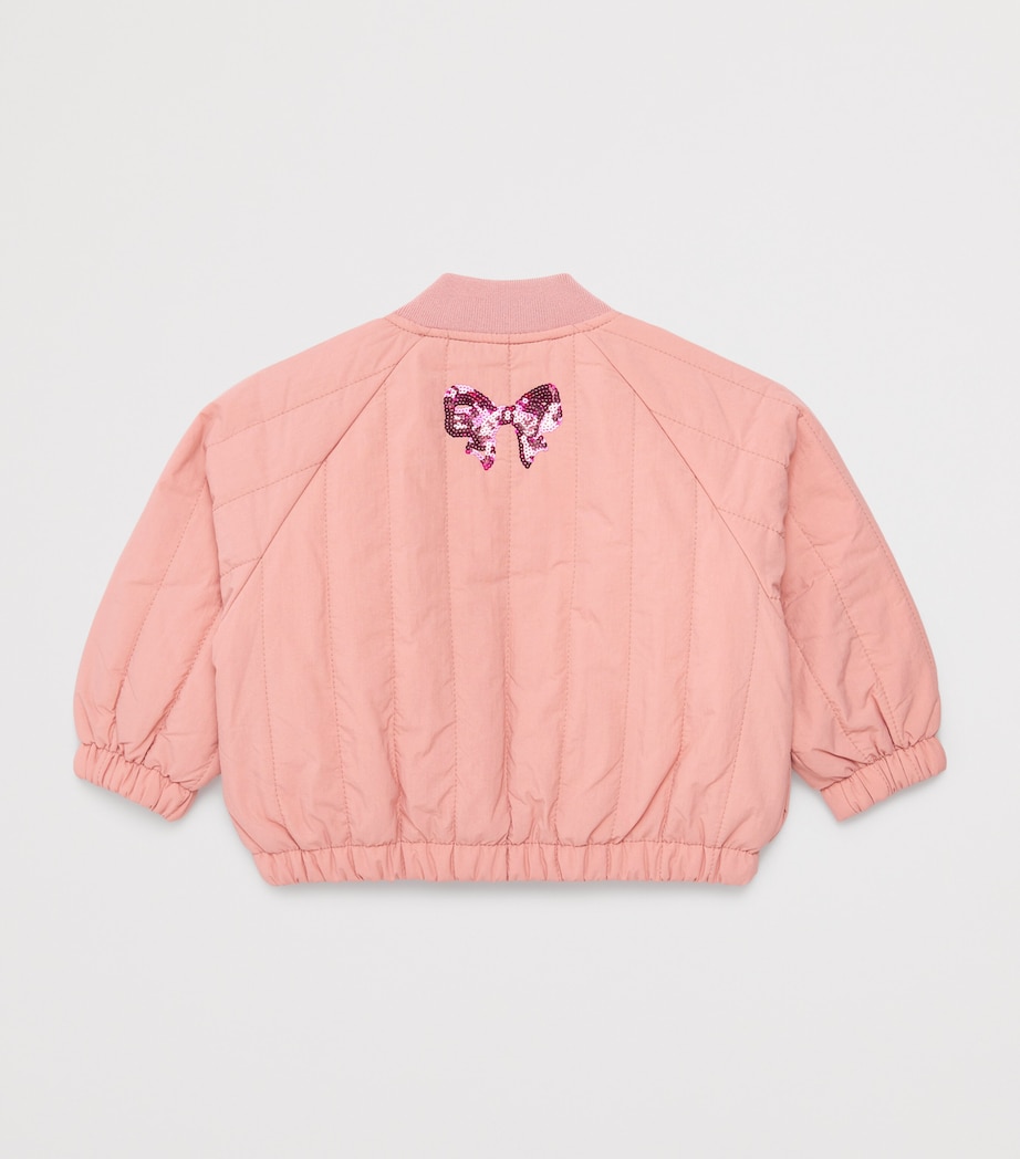Juno Sequin Bomber Jacket (5-9 Years) S30167 ROSETTE Image 2