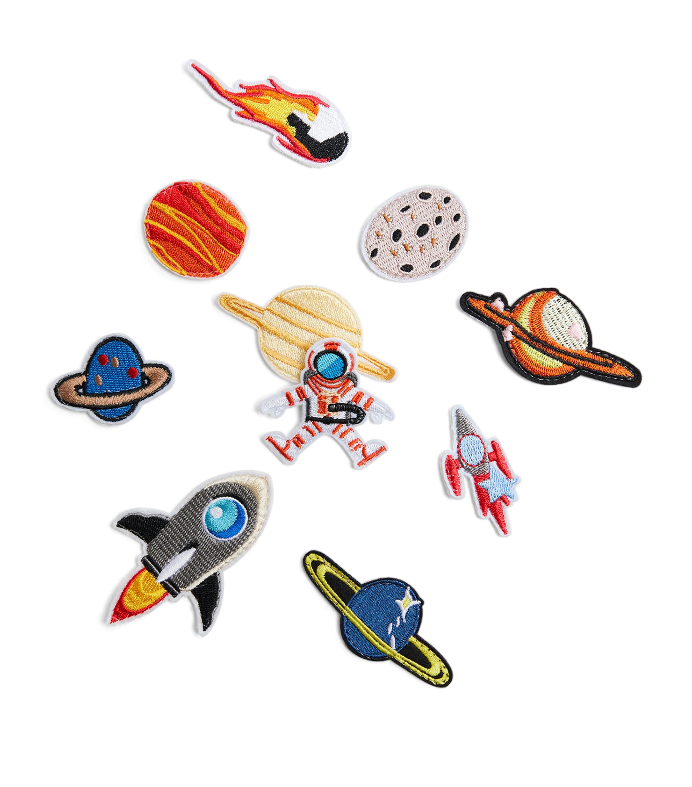 BECCO BAGS SET OF 9 OUT OF THIS WORLD II PATCHES 