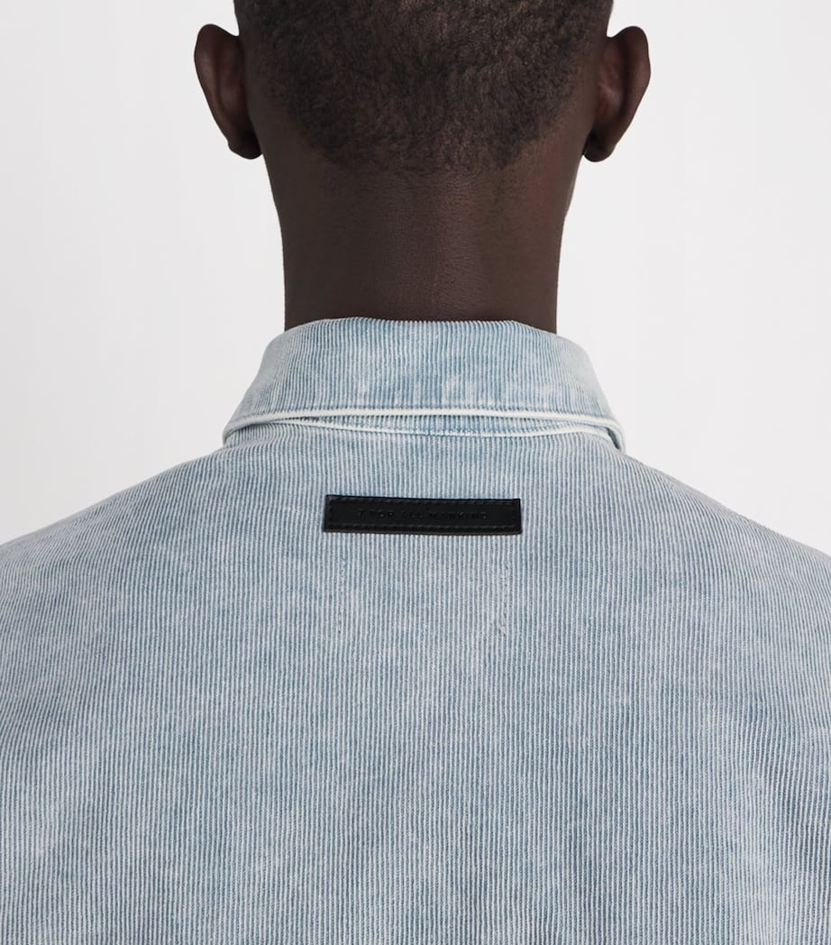 Cotton-Blend Corduroy Shirt CORDUROY POOL Image 6