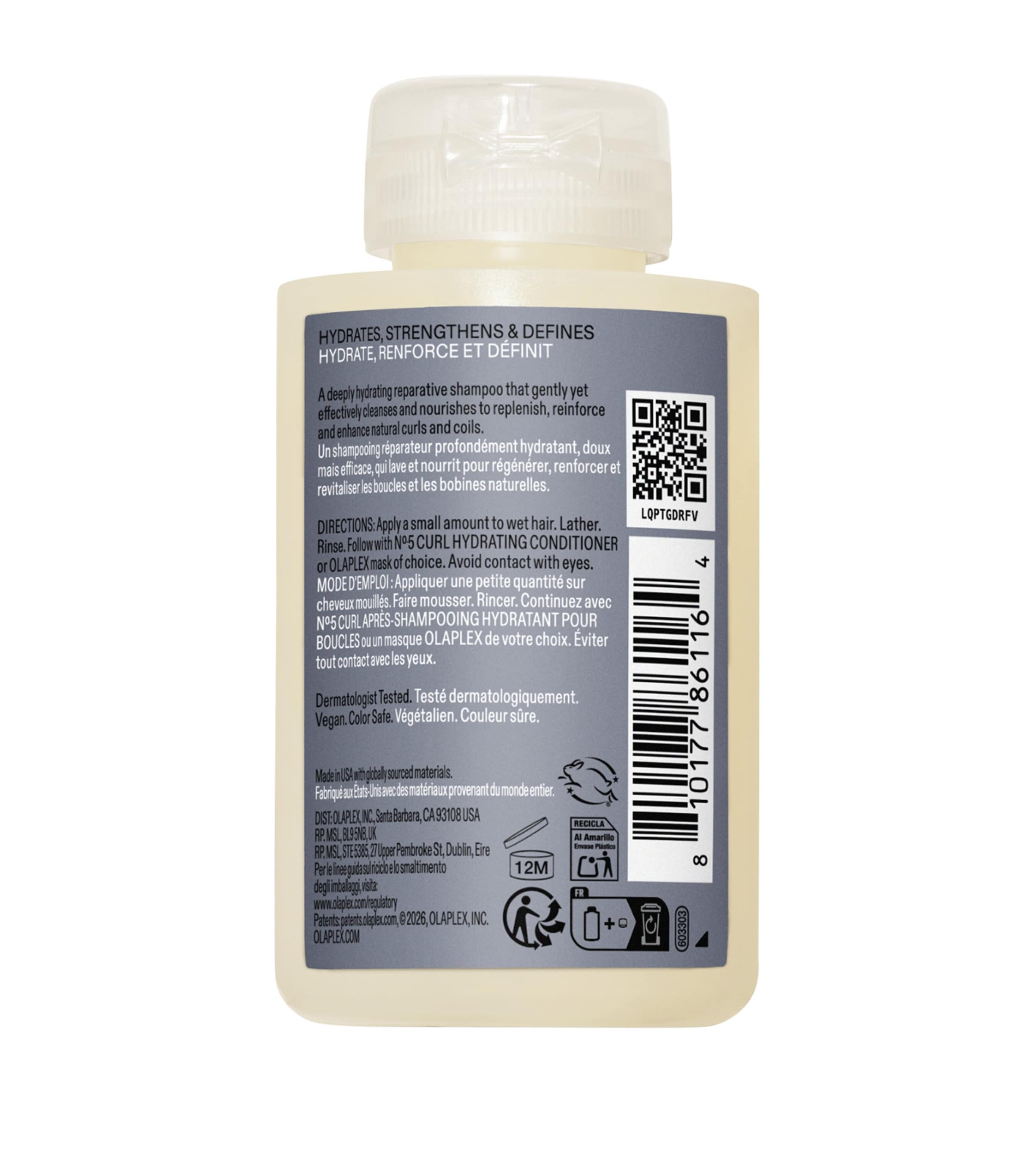 Olaplex Olaplex No.4 Curl Hydrating Curl Shampoo (100ml) Image 2