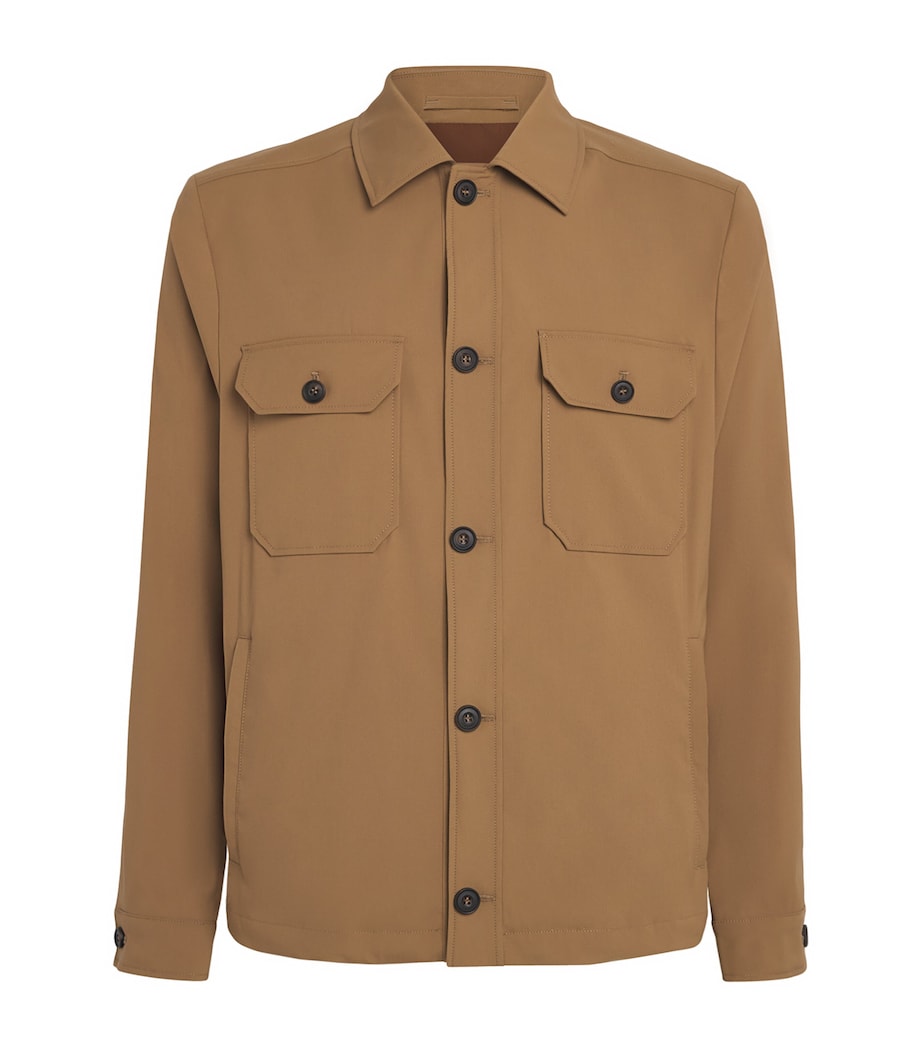 Virgin Wool-Blend Jacket 035 NATURAL / BEIGE Image 1