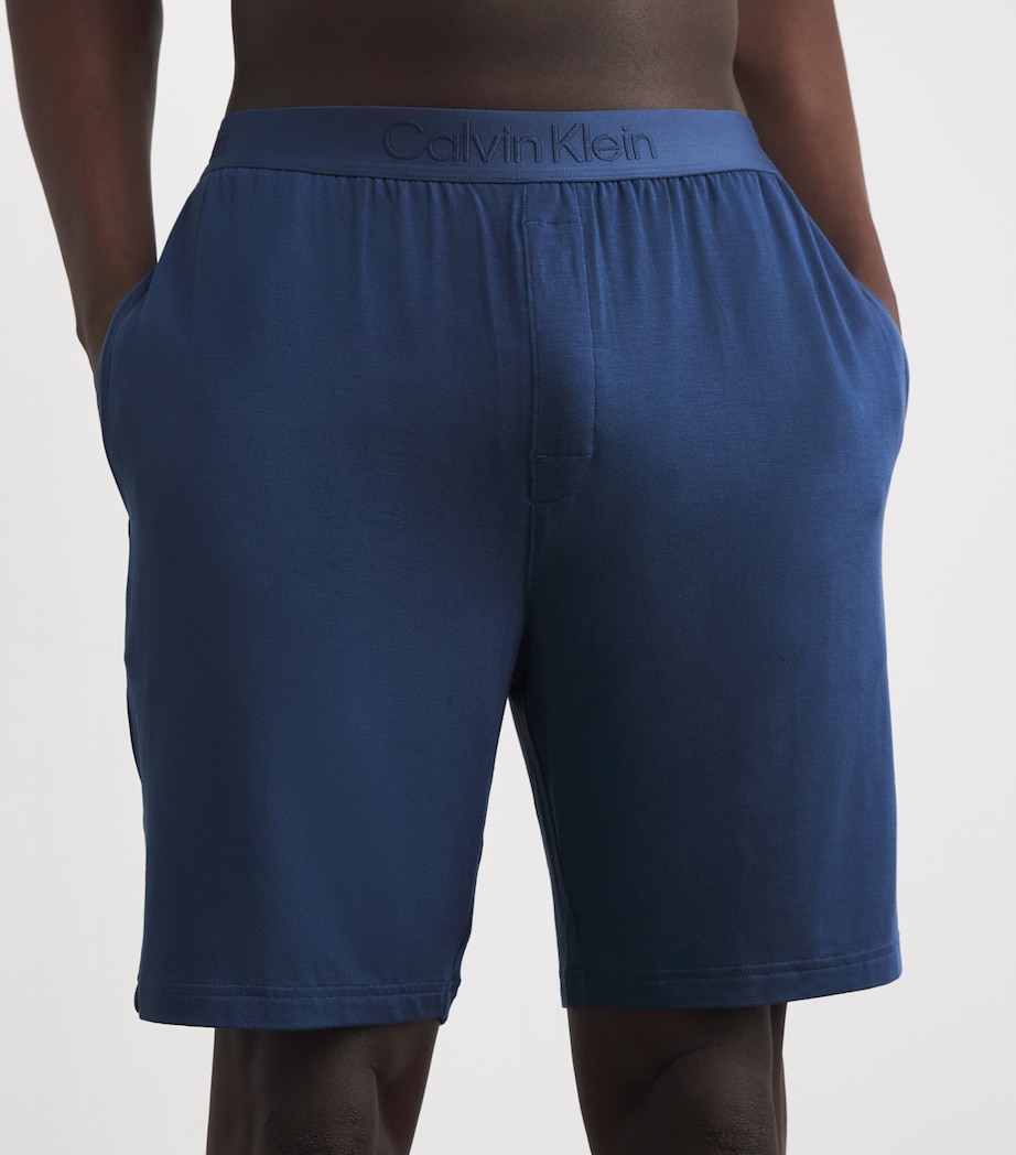Logo Sleep Shorts CECDARK DENIM Image 6
