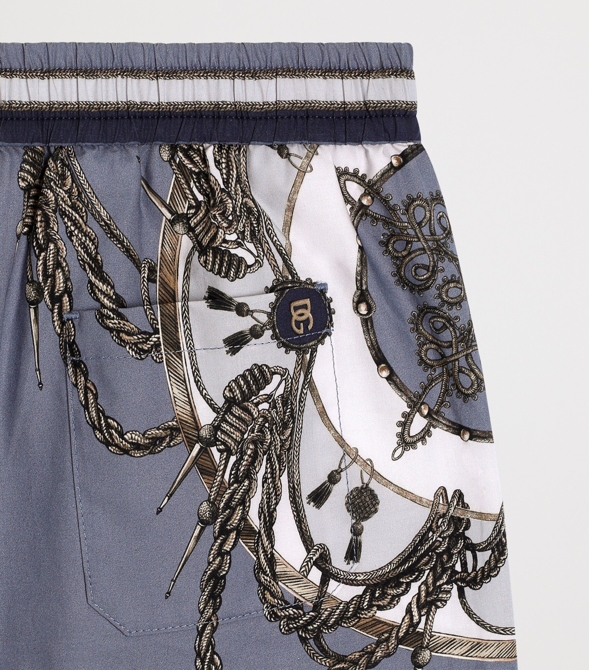 Dolce&Gabbana Kids Cargo Print Shorts (3-30 Months) Cord Image 4