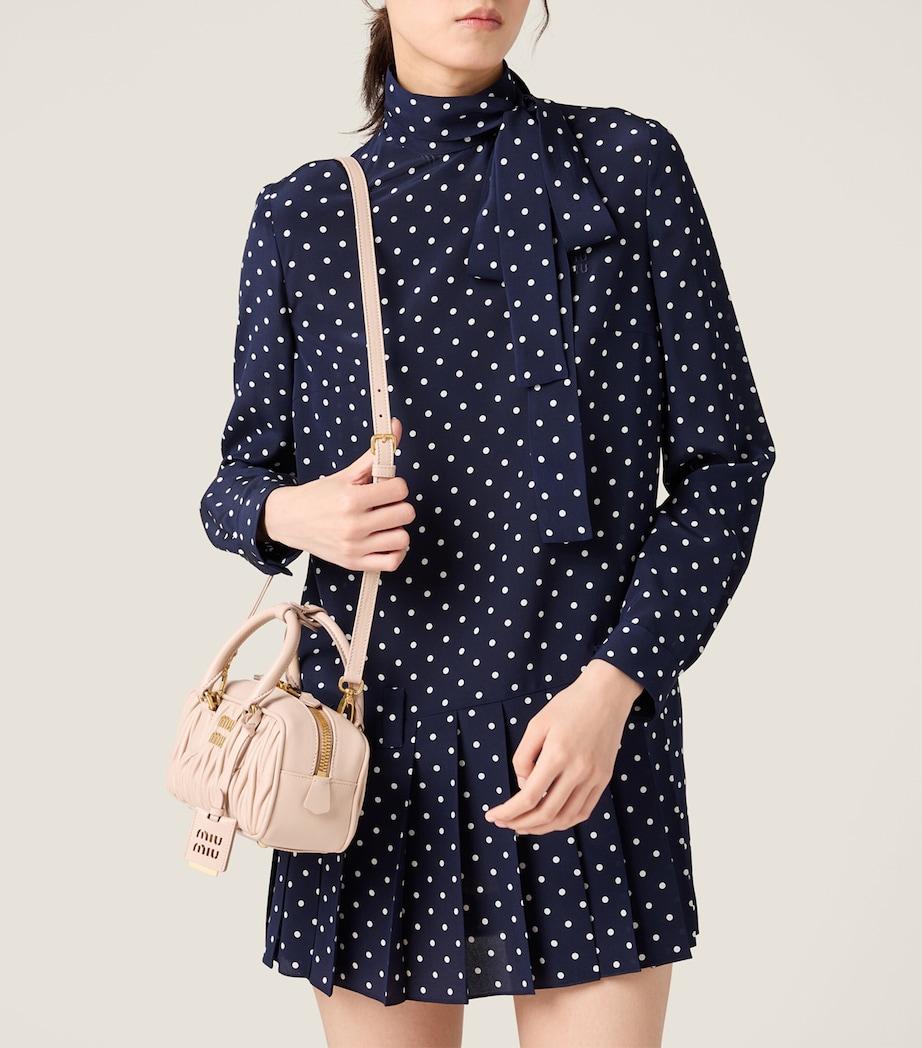 Nappa Leather Arcadie Top-Handle Bag F0236 Image 5