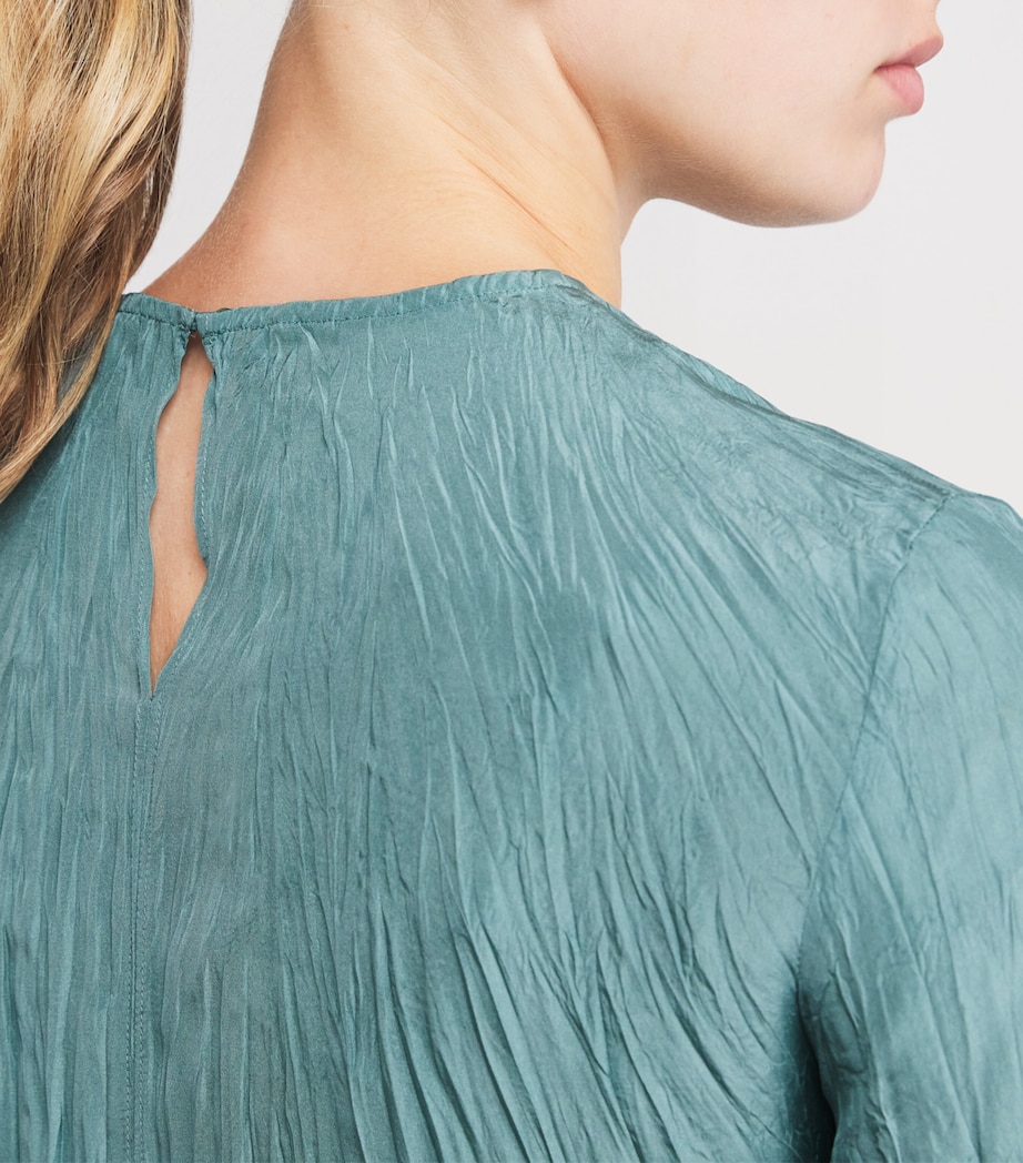 Silk Brunet Top LAGOON Image 6