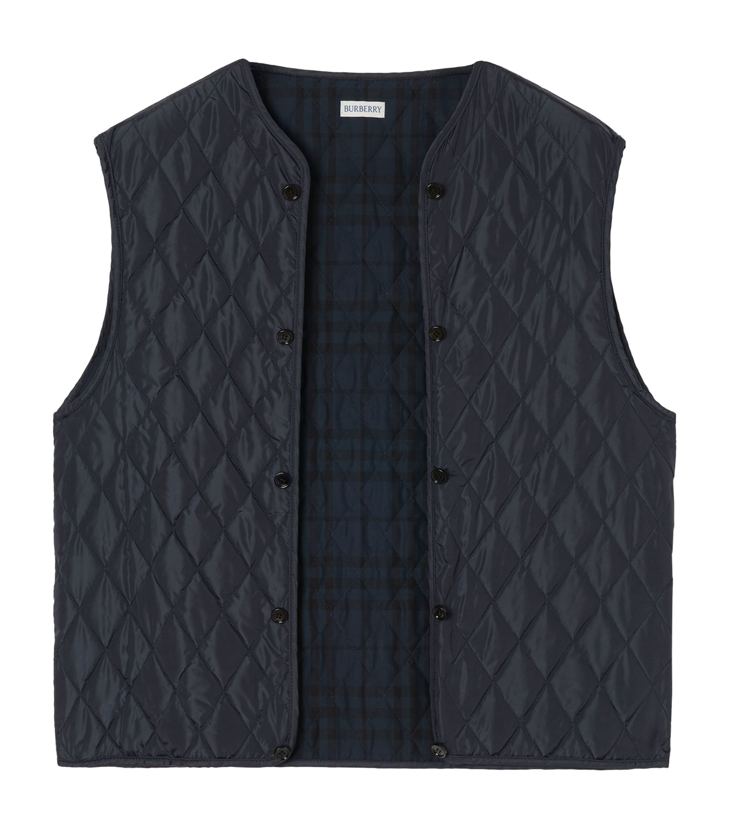 Burberry Mens Cotton Gabardine Hooded Jacket Coal Blue Image 5