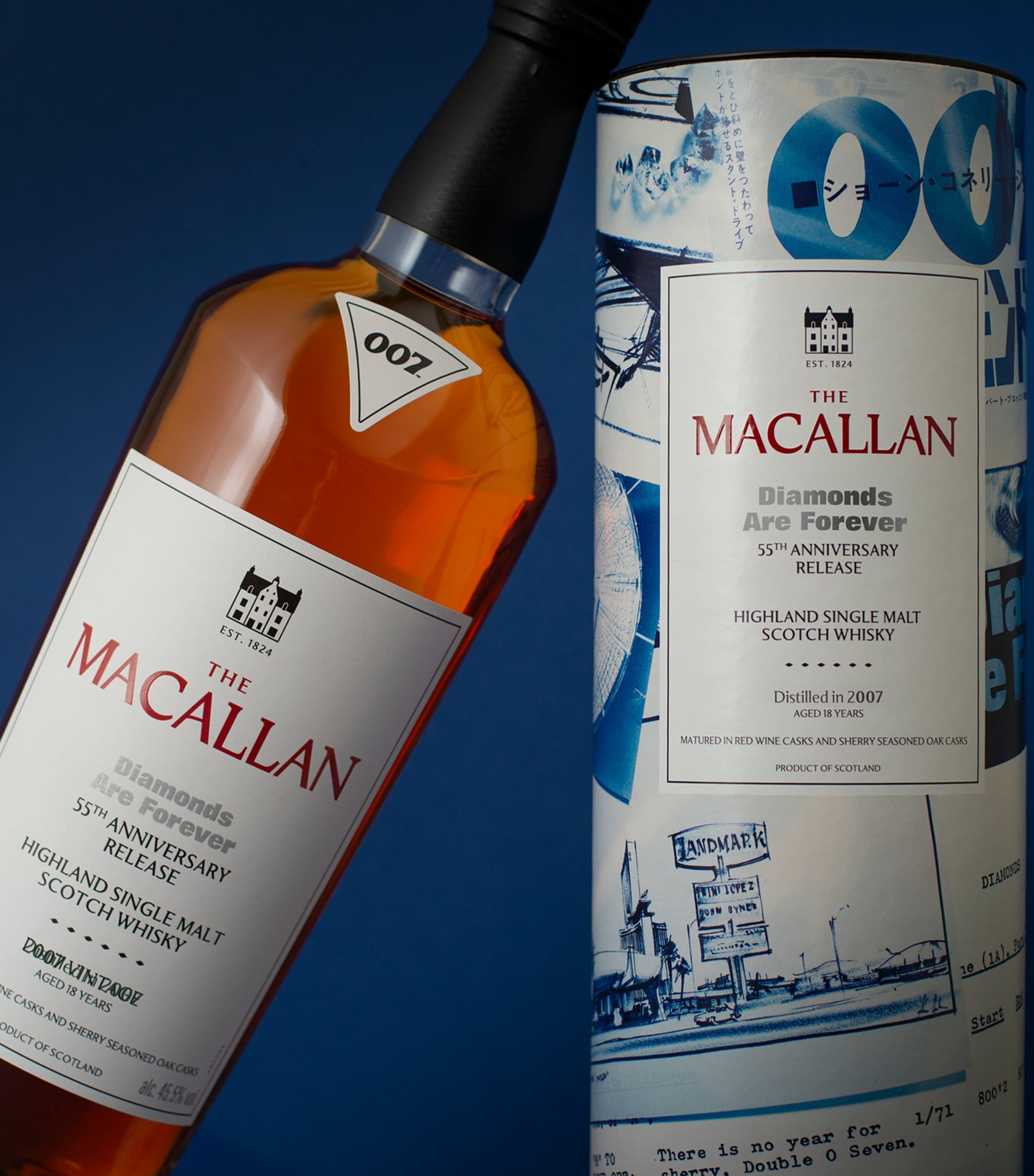 The Macallan 18-Year-Old Diamonds Are Forever 55th Anniversary