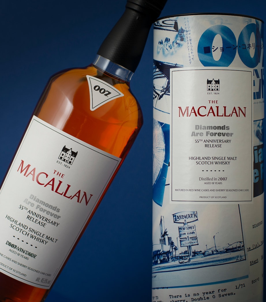 The Macallan 18-Year-Old Diamonds Are Forever 55th Anniversary Single Malt Scotch Whisky (70cl) Image 2