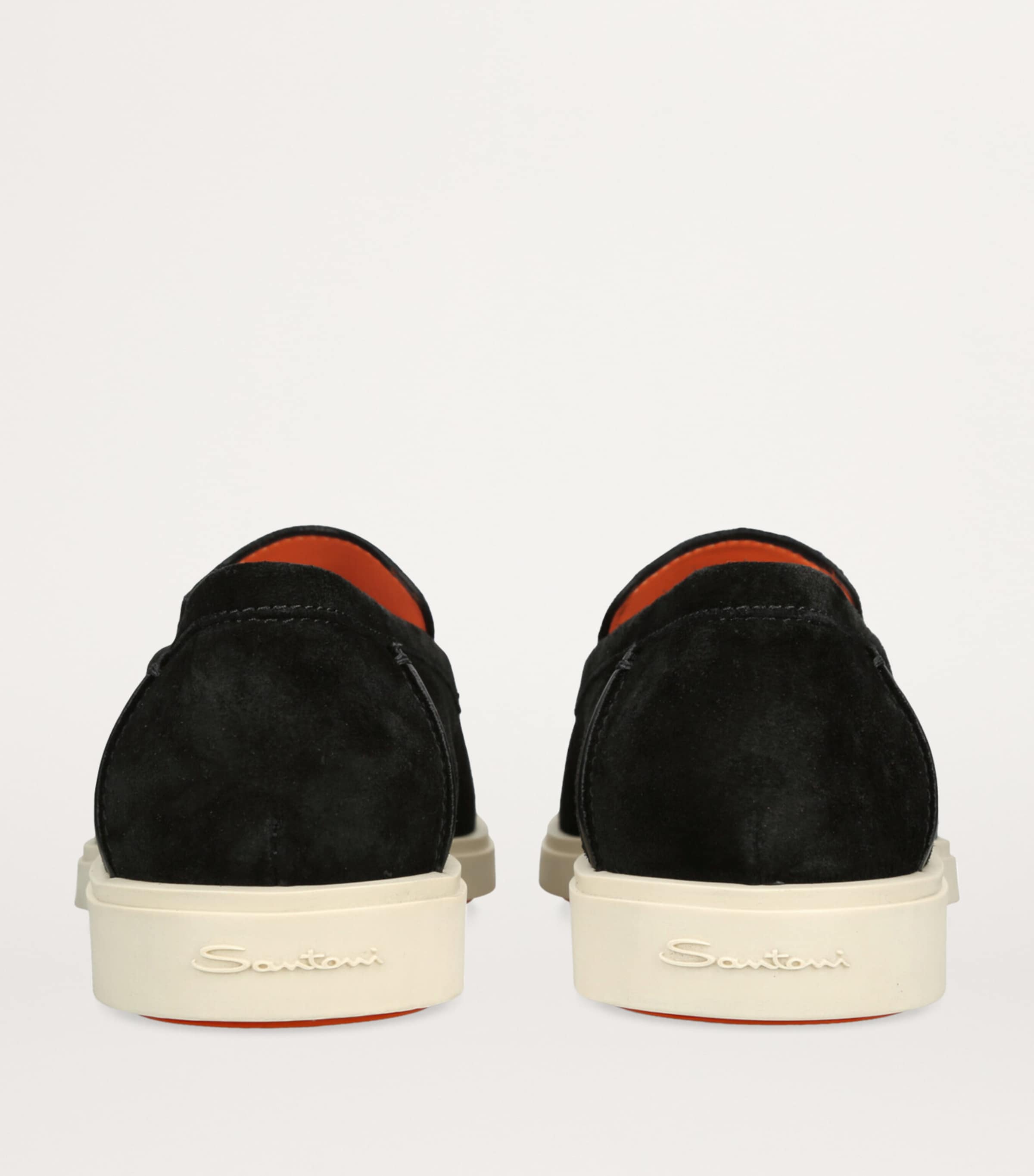 Suede Detroit Loafers BLACK Image 2