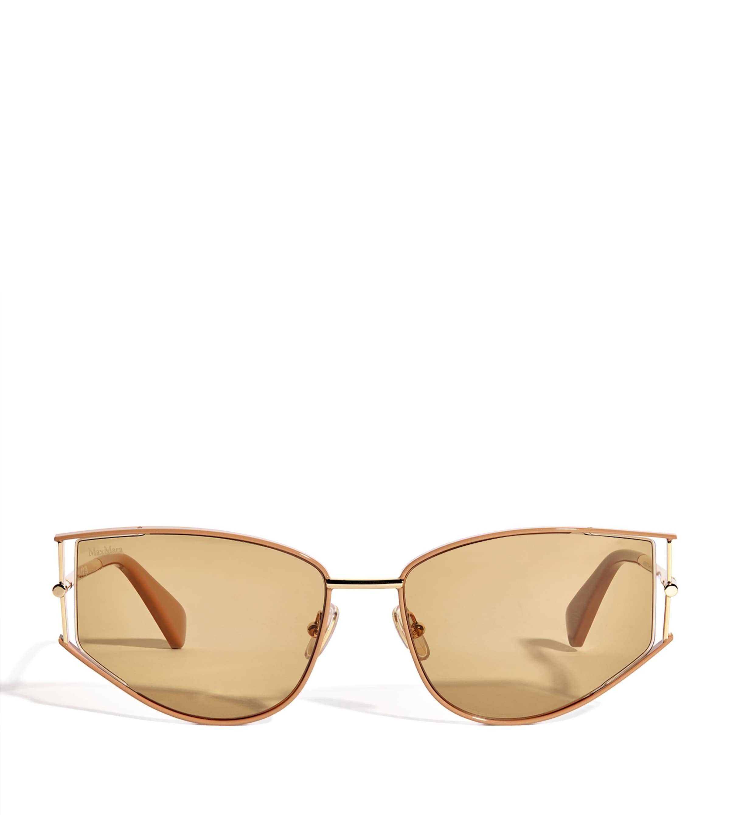 Max Mara Cat-eye Sunglasses In Sand