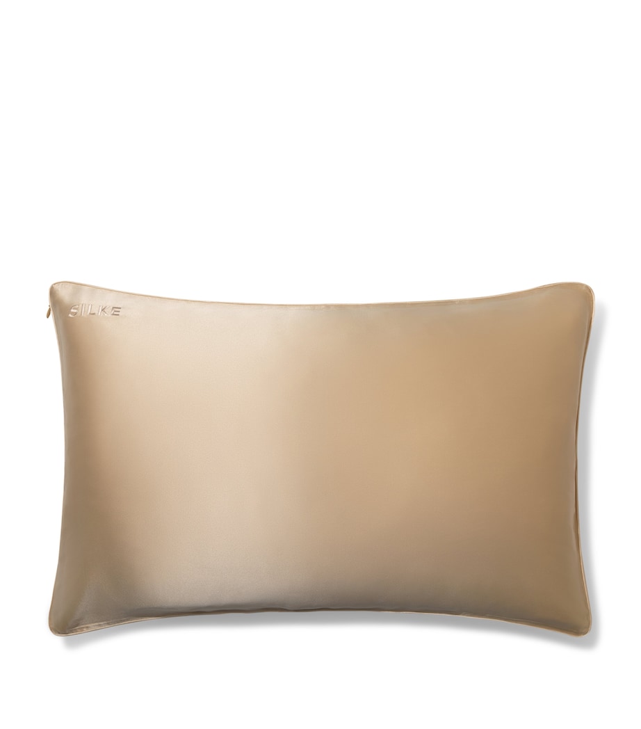 Mulberry Silk Queen Pillowcase CARAMEL Image 1