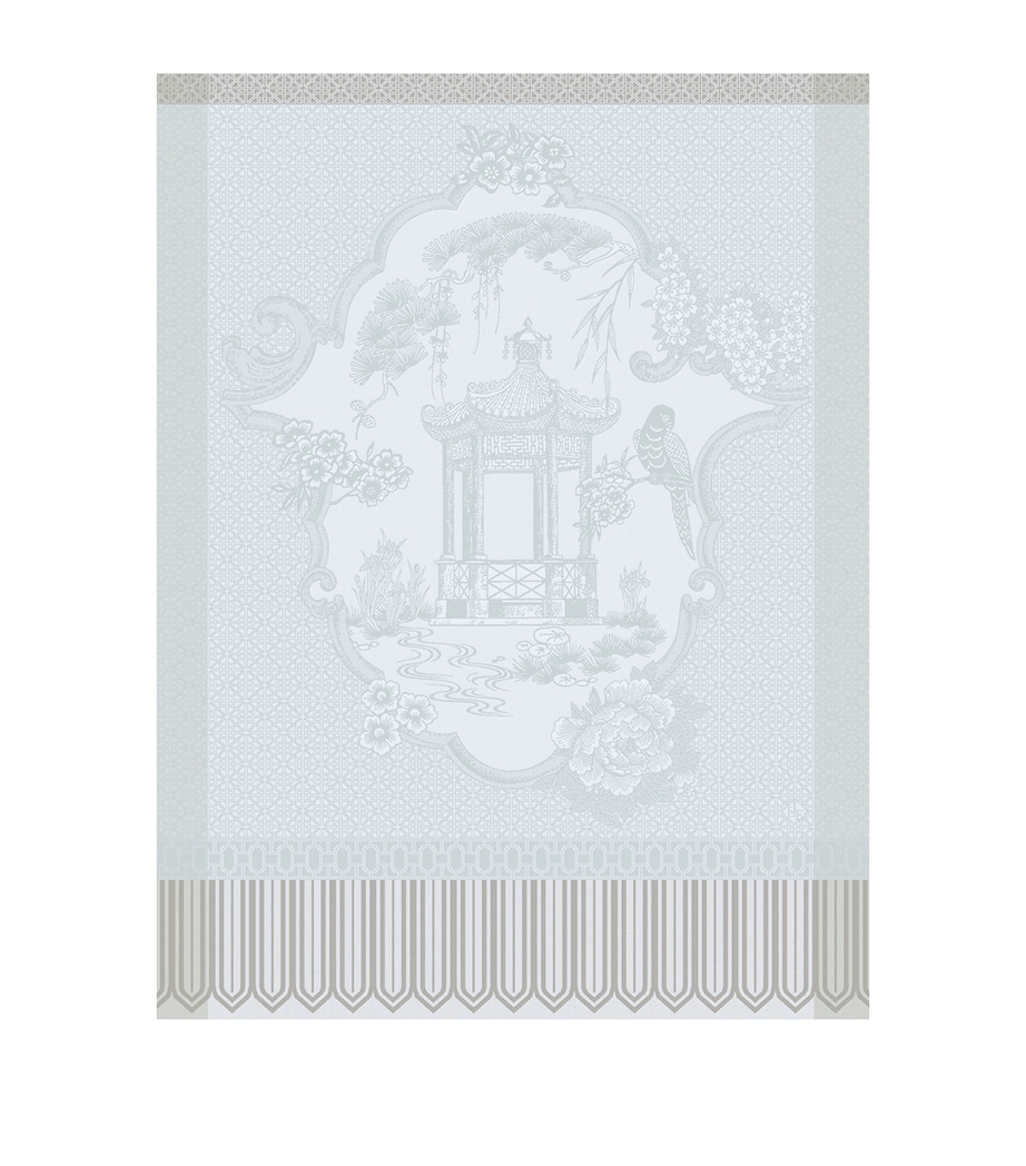 Le Jacquard Français Promenade Impériale Tea Towel (80cm x 60cm) Grey Image 1