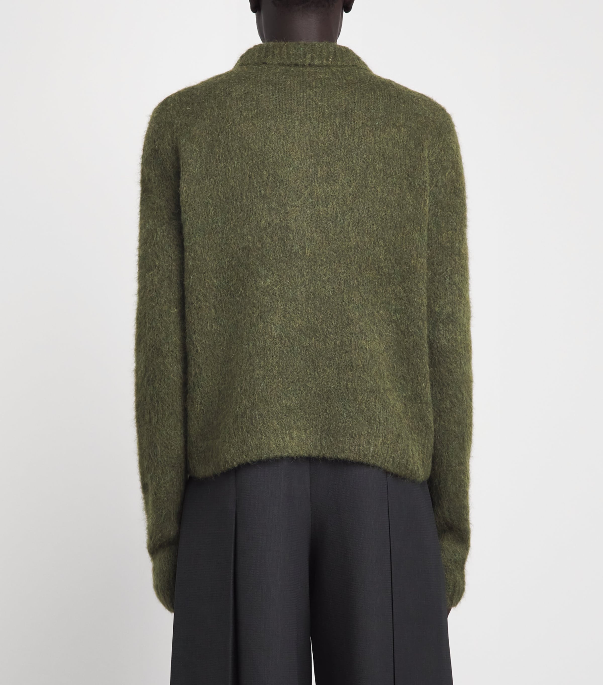 DRIES VAN NOTEN Mens Alpaca-Blend Mora Cardigan Image 5