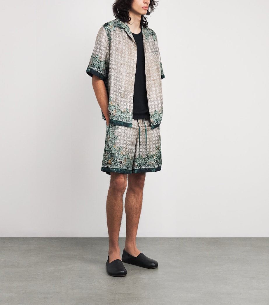 Silk Bandana Print Shirt MULTI Image 2