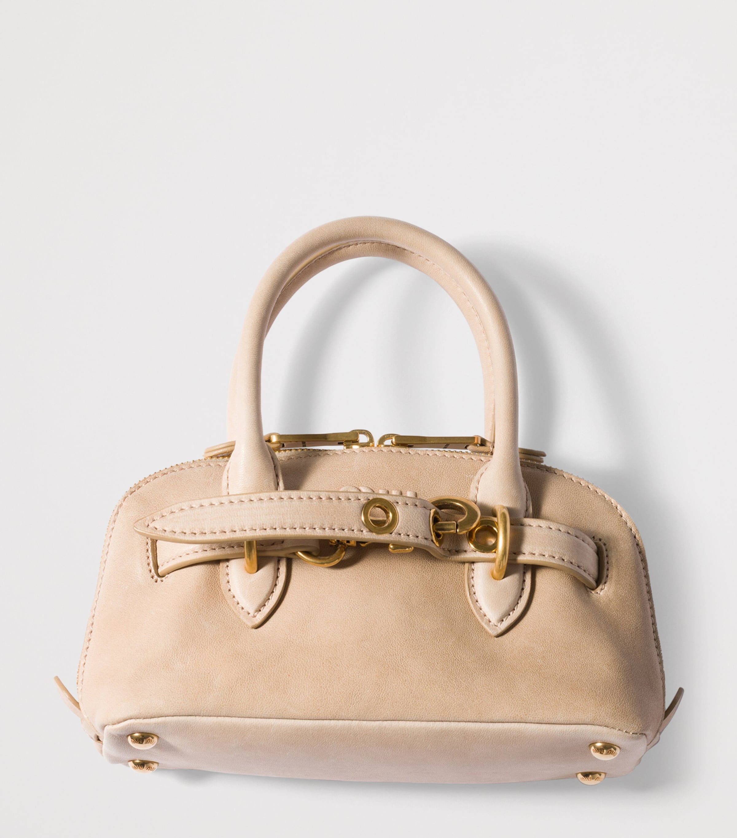 Mini Nappa Leather Aventure Top-Handle Bag F0065 Image 7
