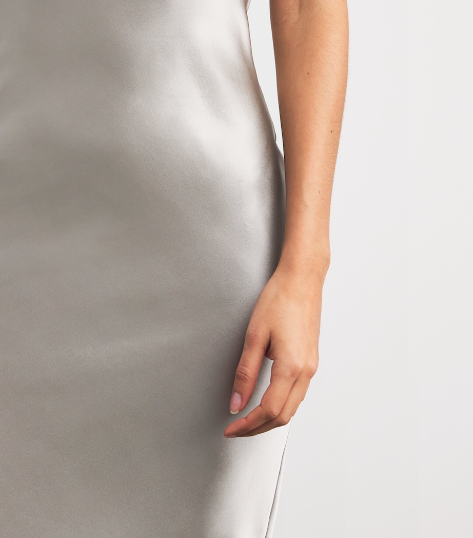 Silk Written In The Stars Nightdress SIREN SILVER Image 6