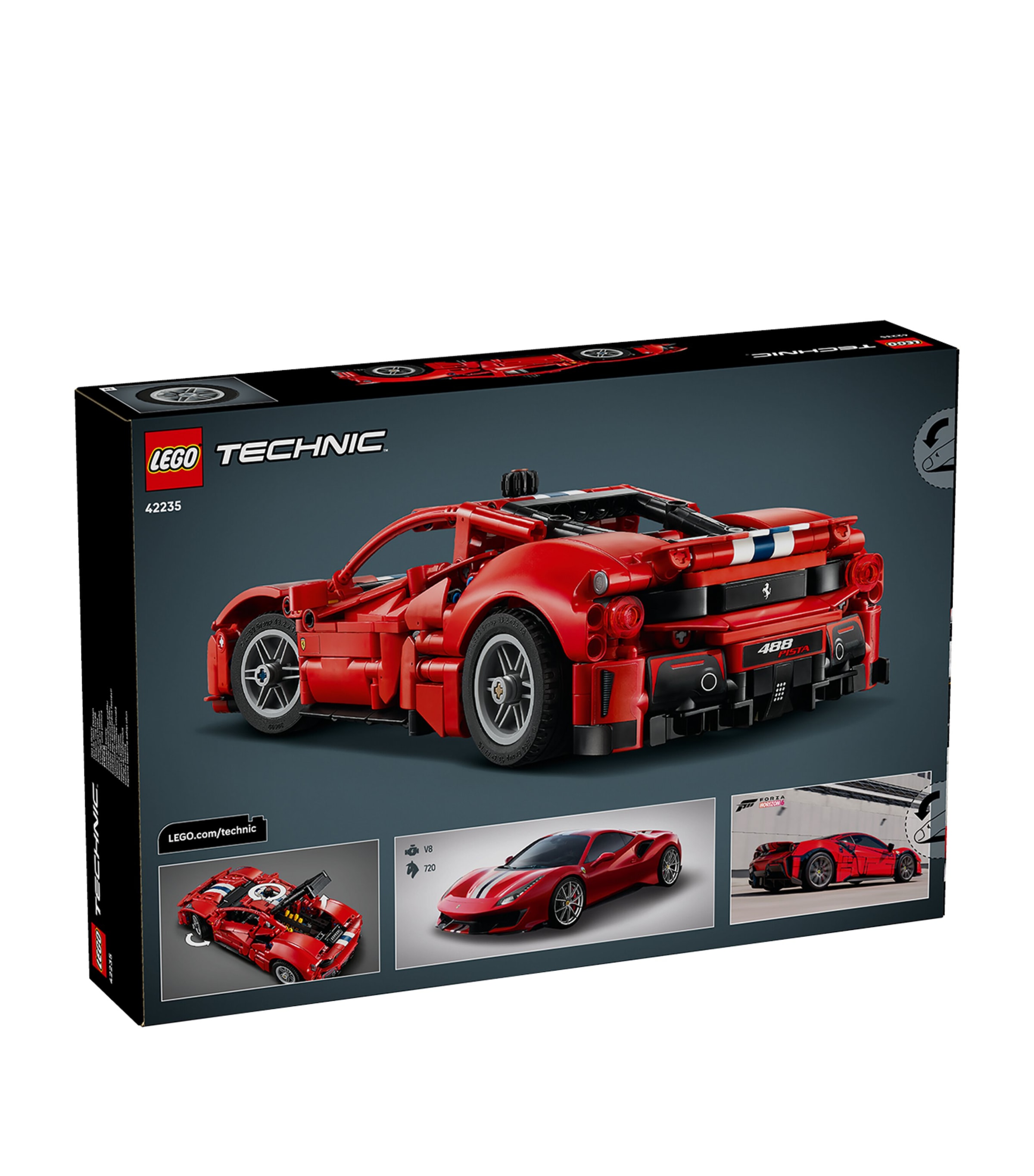 Lego Ferrari 488 Pista Car 42235 Image 2