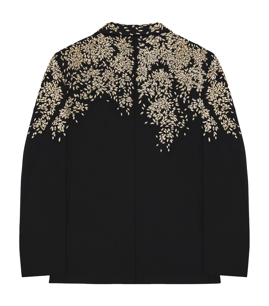 Givenchy Mens Wool Embellished Blazer Image 7