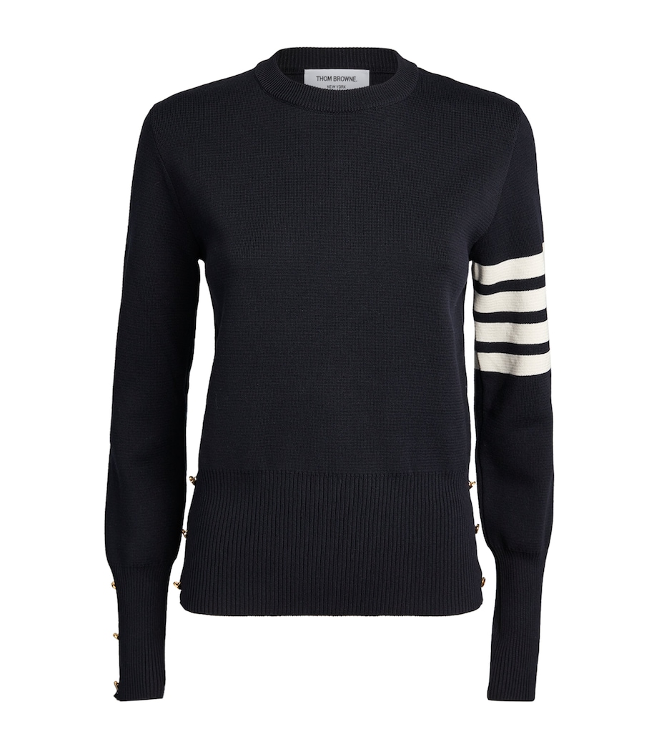 4-Bar Sweater NAVY Image 1