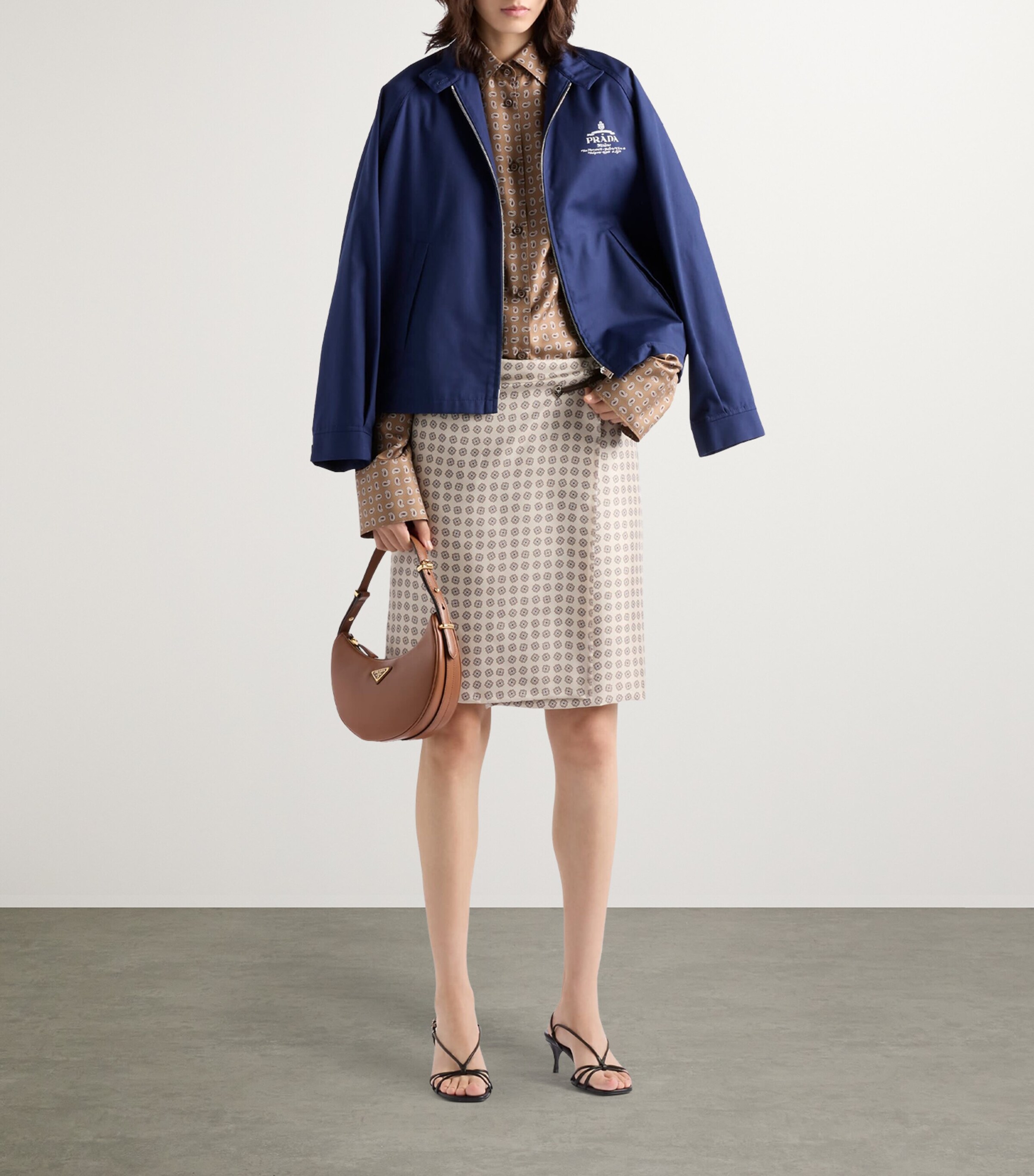 Poplin Logo Jacket F0216 Image 2