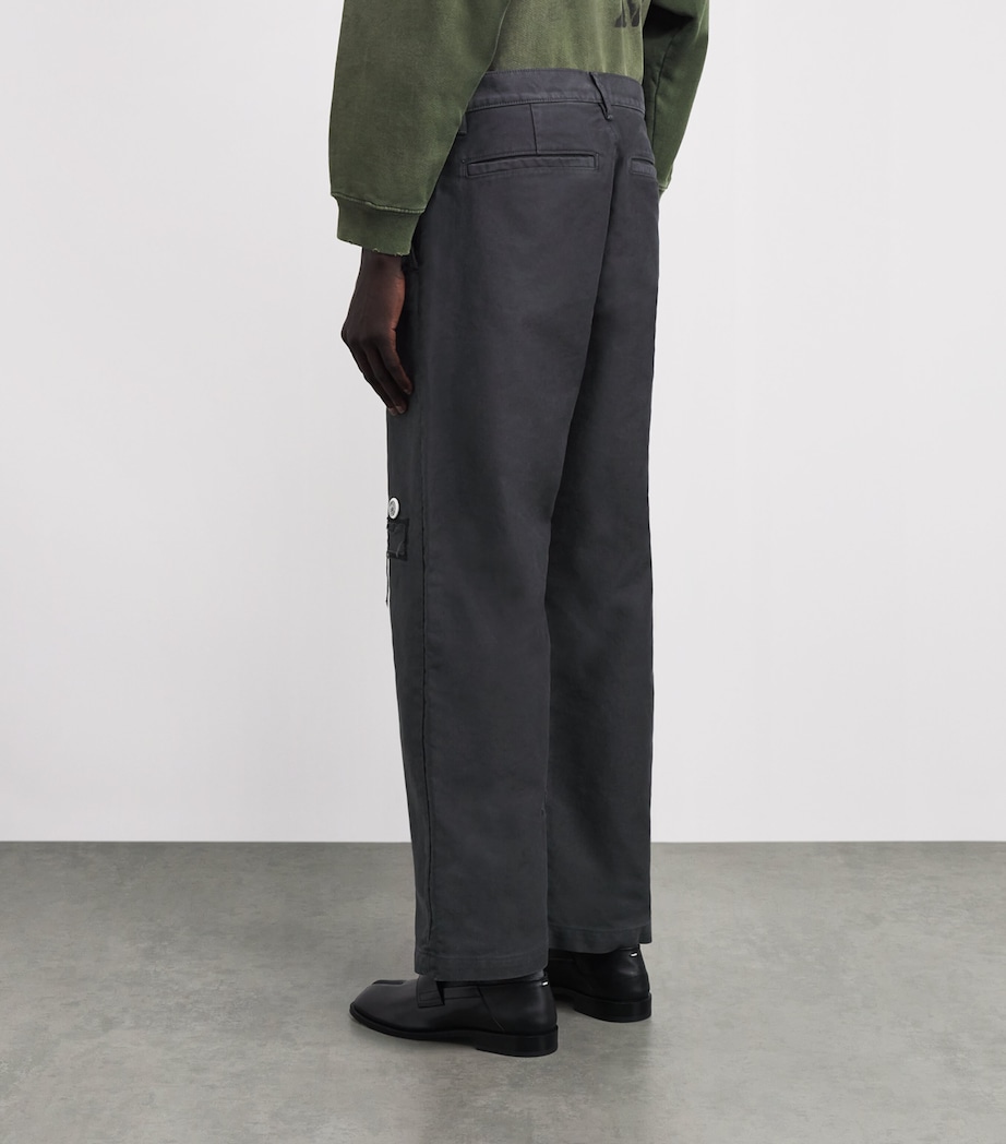 Cotton Swiss Auto Dicky Trousers VINTAGE CHARCOAL Image 4