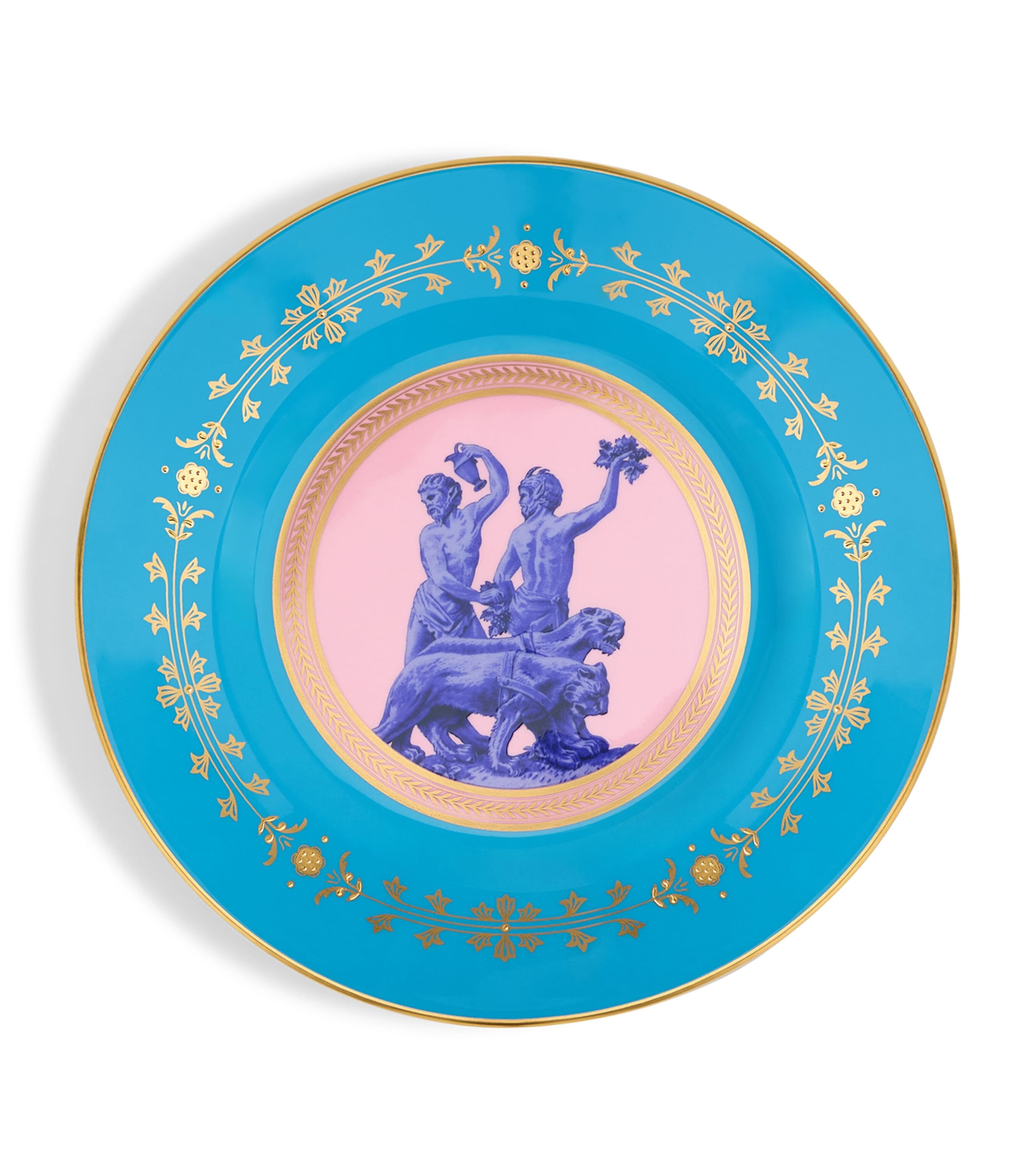 Wedgwood Bacchus Plate (20.6cm) Turquoise Image 1