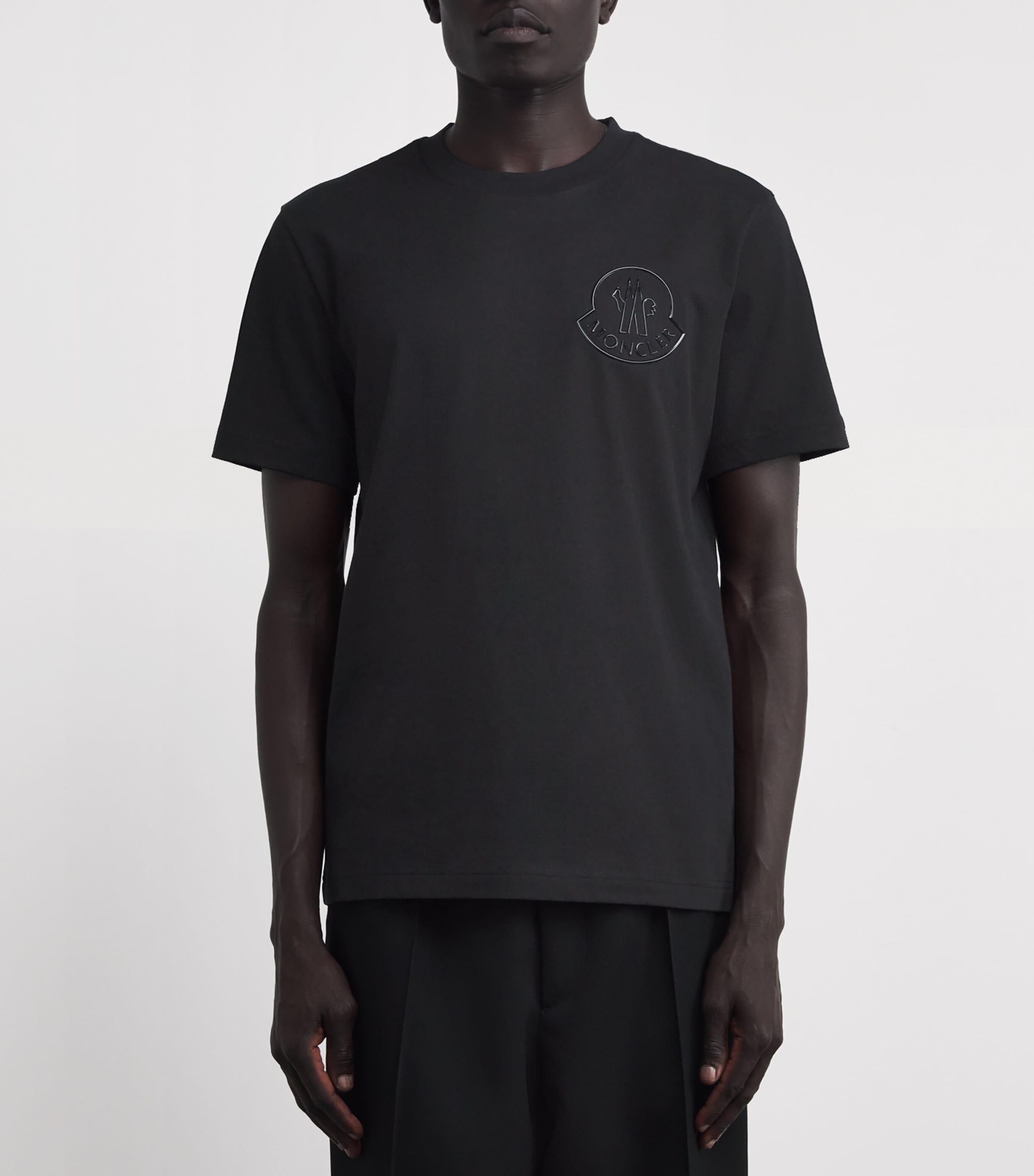 Cotton Flocked Logo T-Shirt 999 Image 3