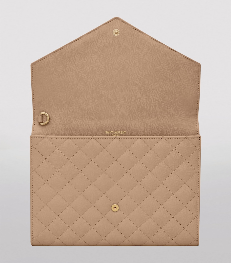 Saint Laurent Quilted Leather Pouch Image 6