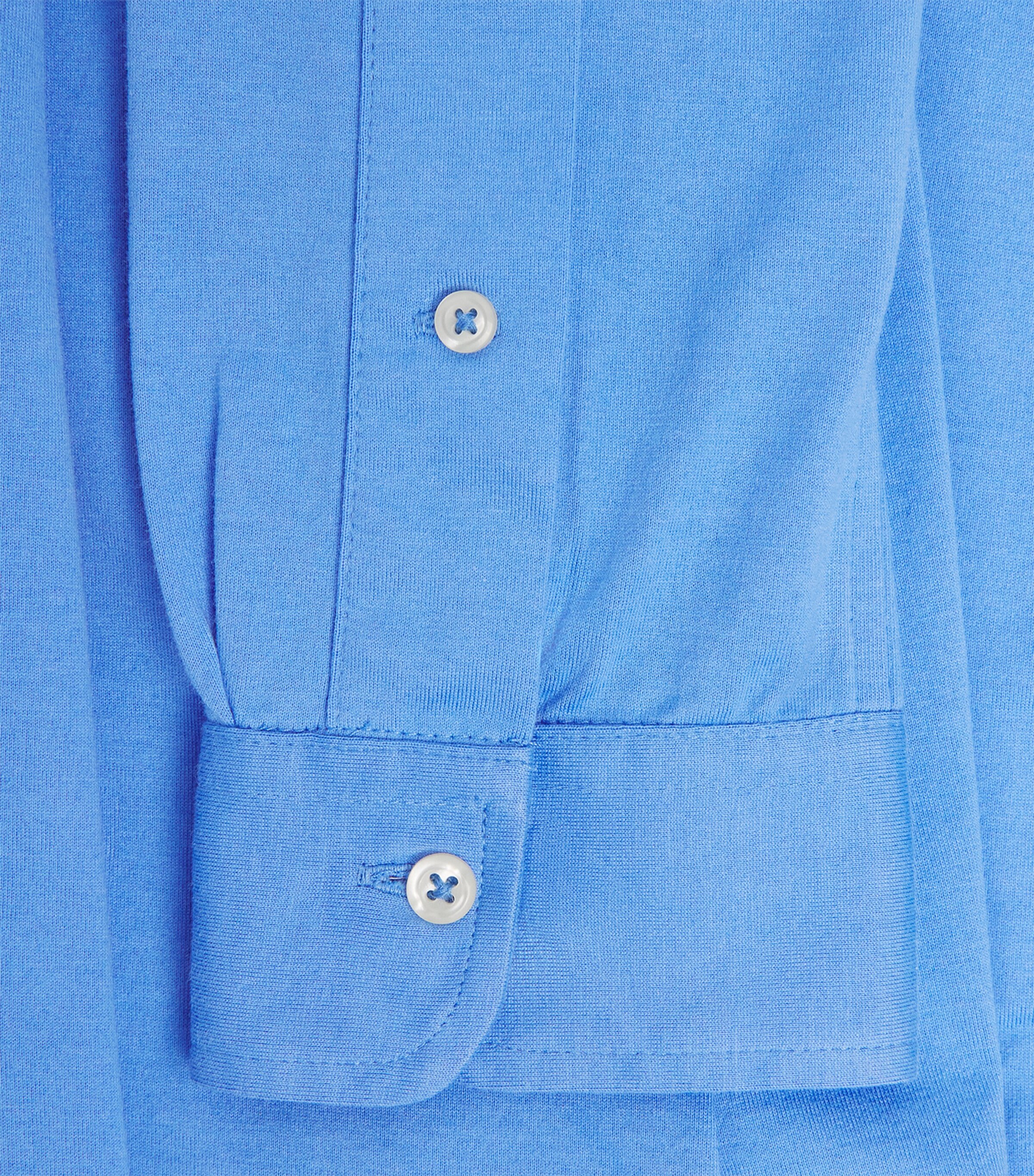 Cotton-Jersey Shirt BLU Image 5