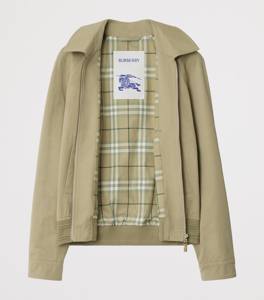 Cotton Twill Harrington Jacket SKYLARK Image 5