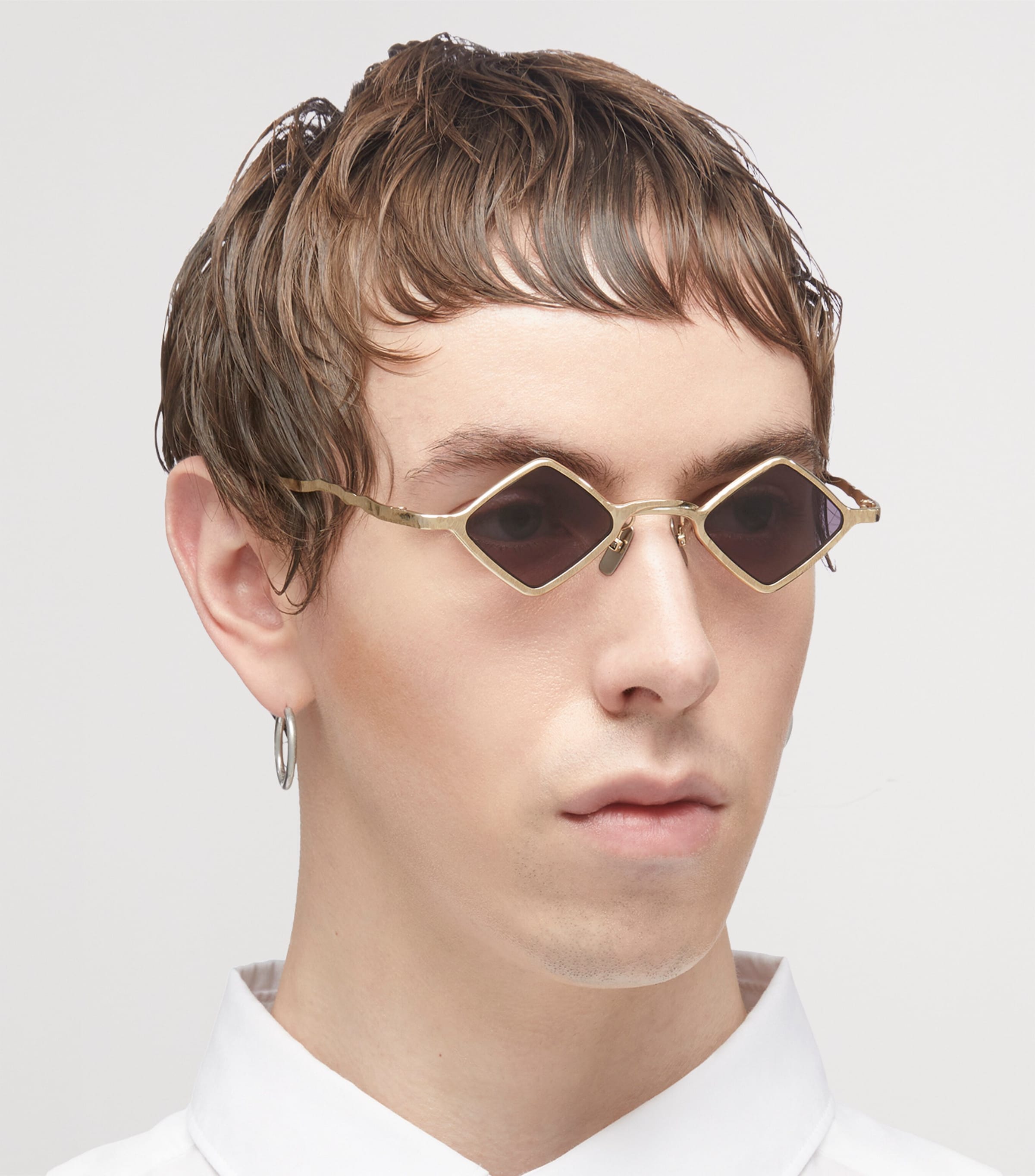 Kuboraum Grey Metal Mask Z14 Sunglasses | Harrods UK