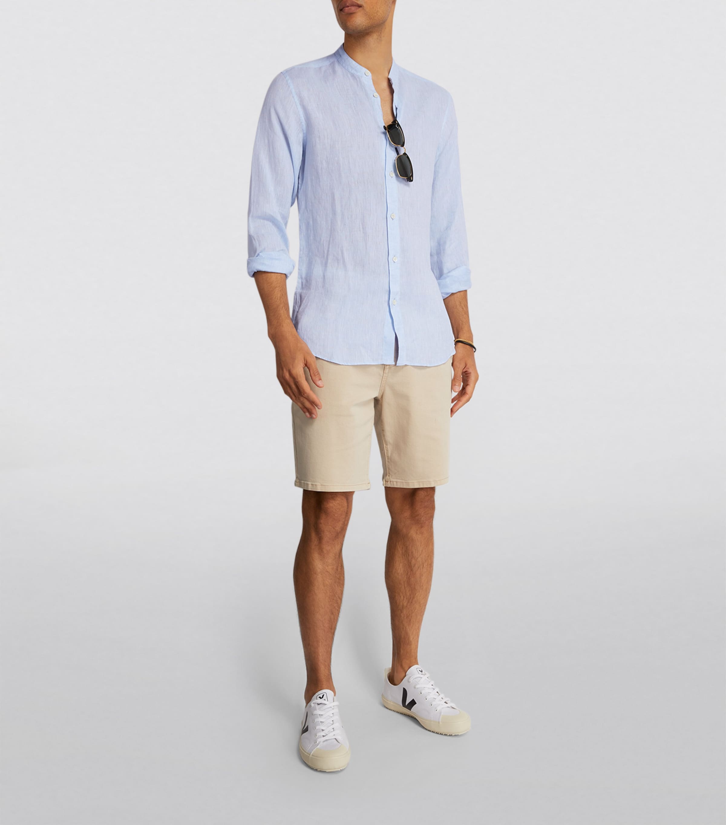 Linen Jorge Shirt BABY BLUE Image 2