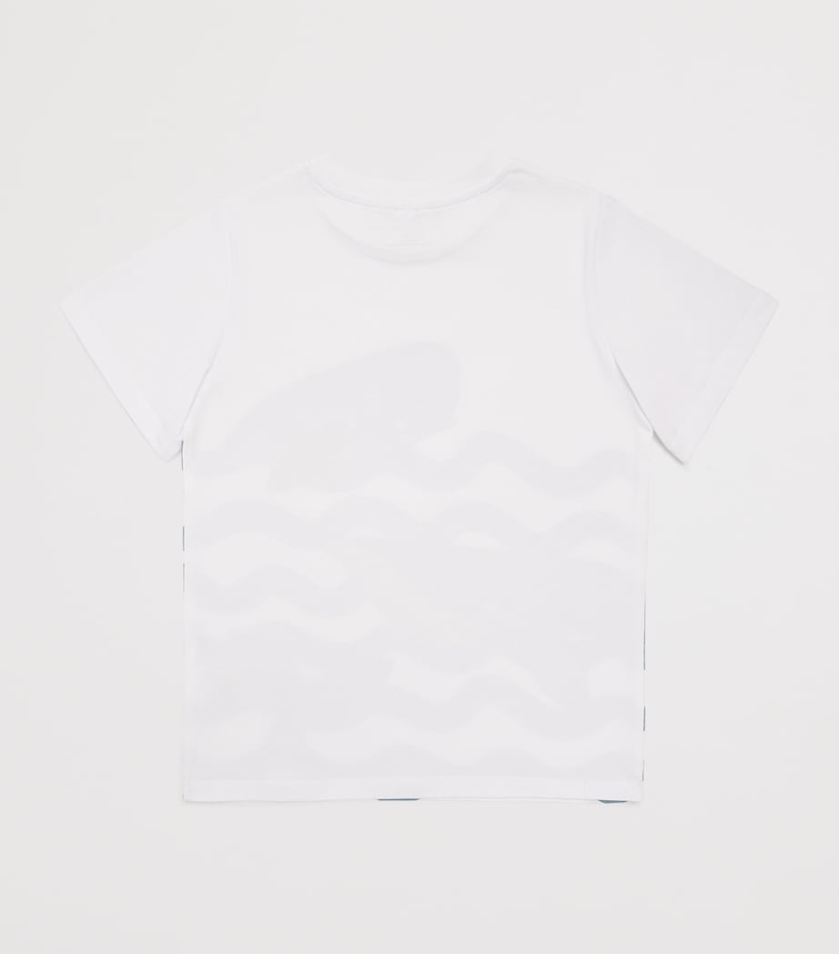 Stella McCartney Kids Organic Cotton Whale T-Shirt (2-14 Years) Image 2