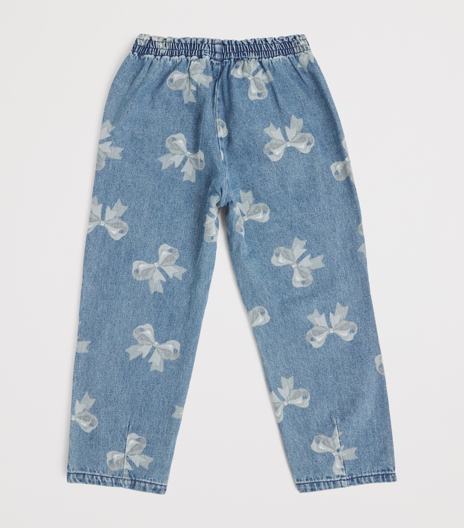 KONGES SLOJD Magot Frill Jeans (3-8 Years) Bow Blu Image 2