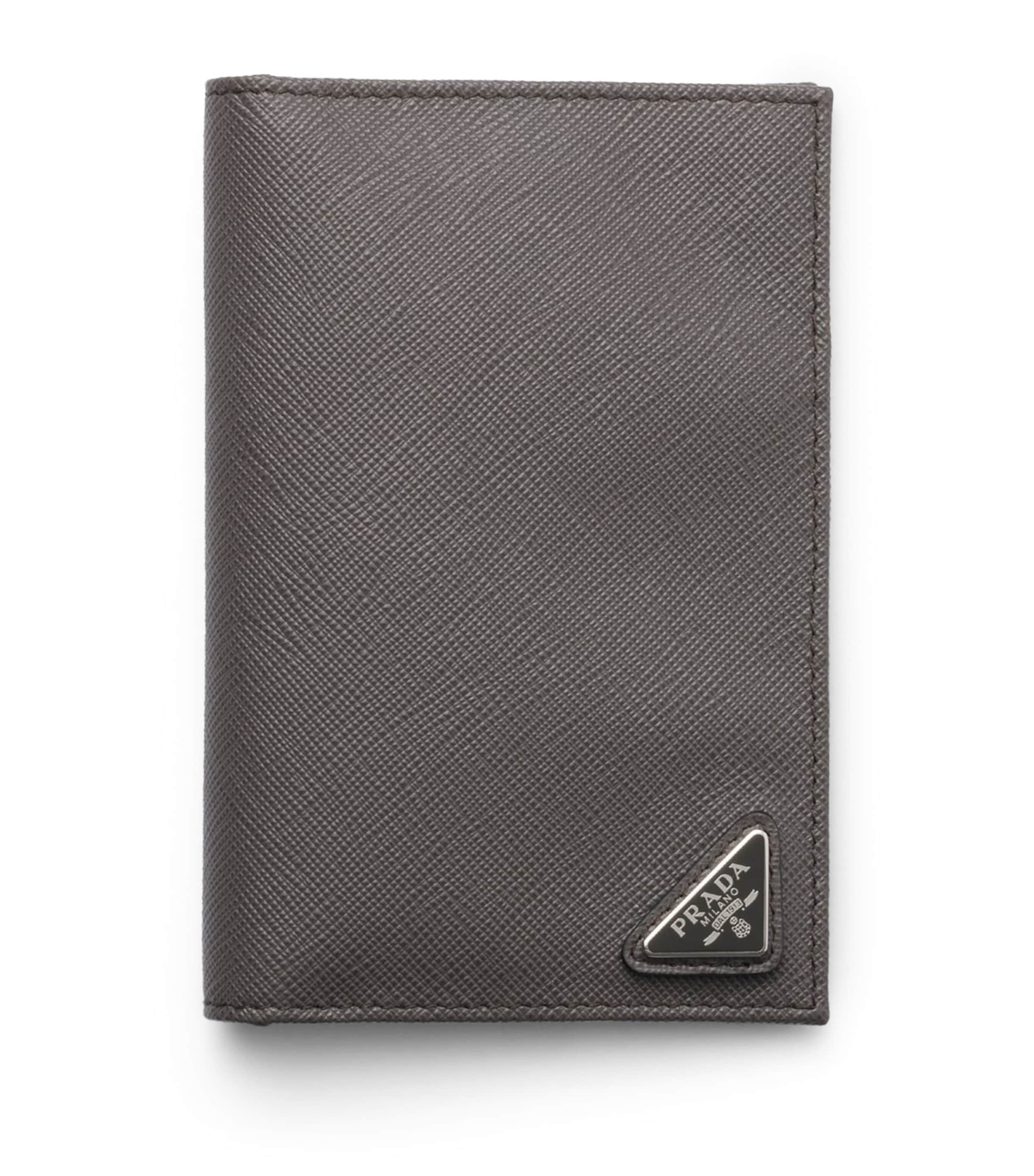 Saffiano Leather Logo Passport Holder F0170 Image 1