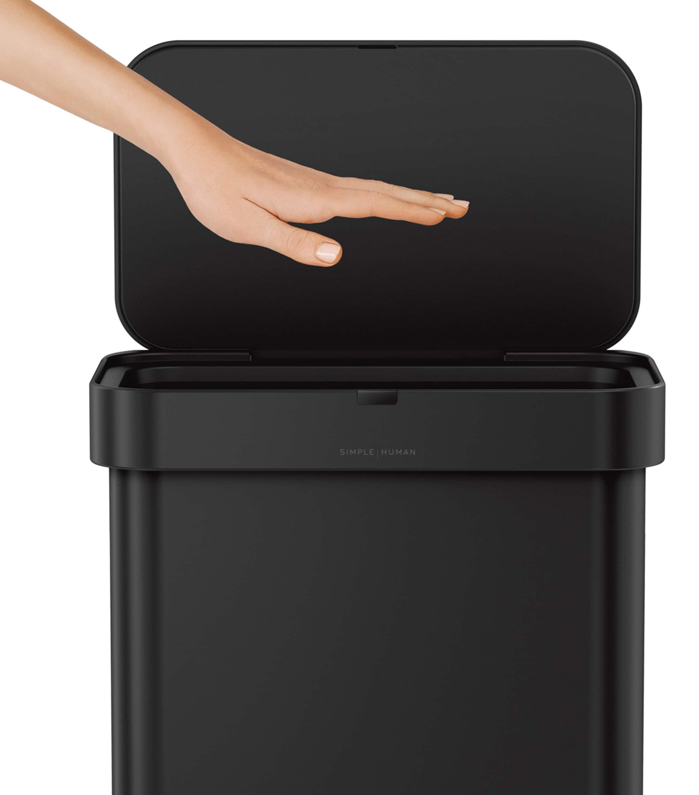 Rectangular Sensor Bin (58L) BLACK Image 6