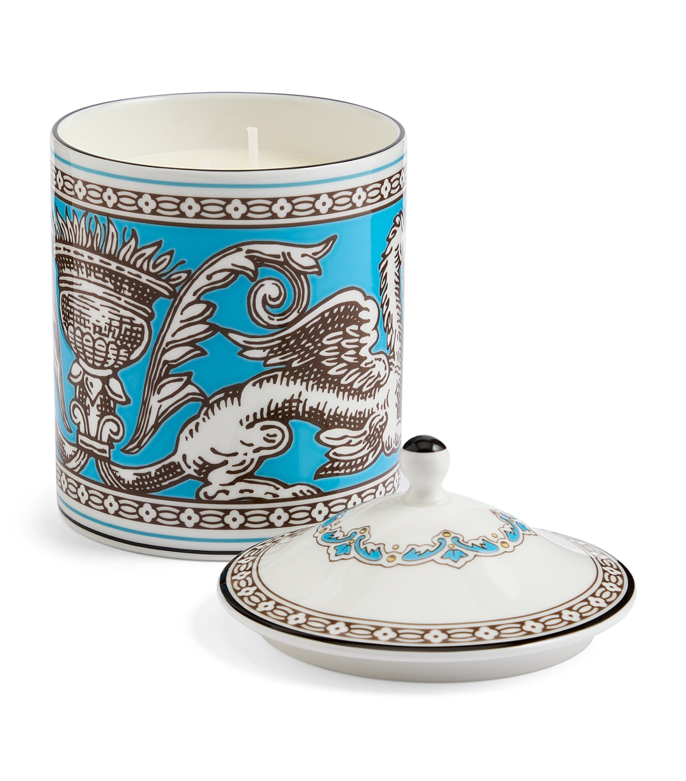 Wedgwood Florentine Turquoise Scented Candle (800g) | Home Accessories | Candles | Designers | Wedgwood