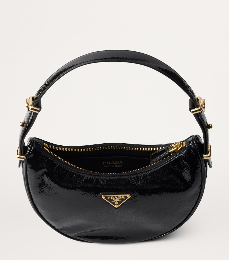 Patent Leather Arqué Shoulder Bag F0002 Image 5