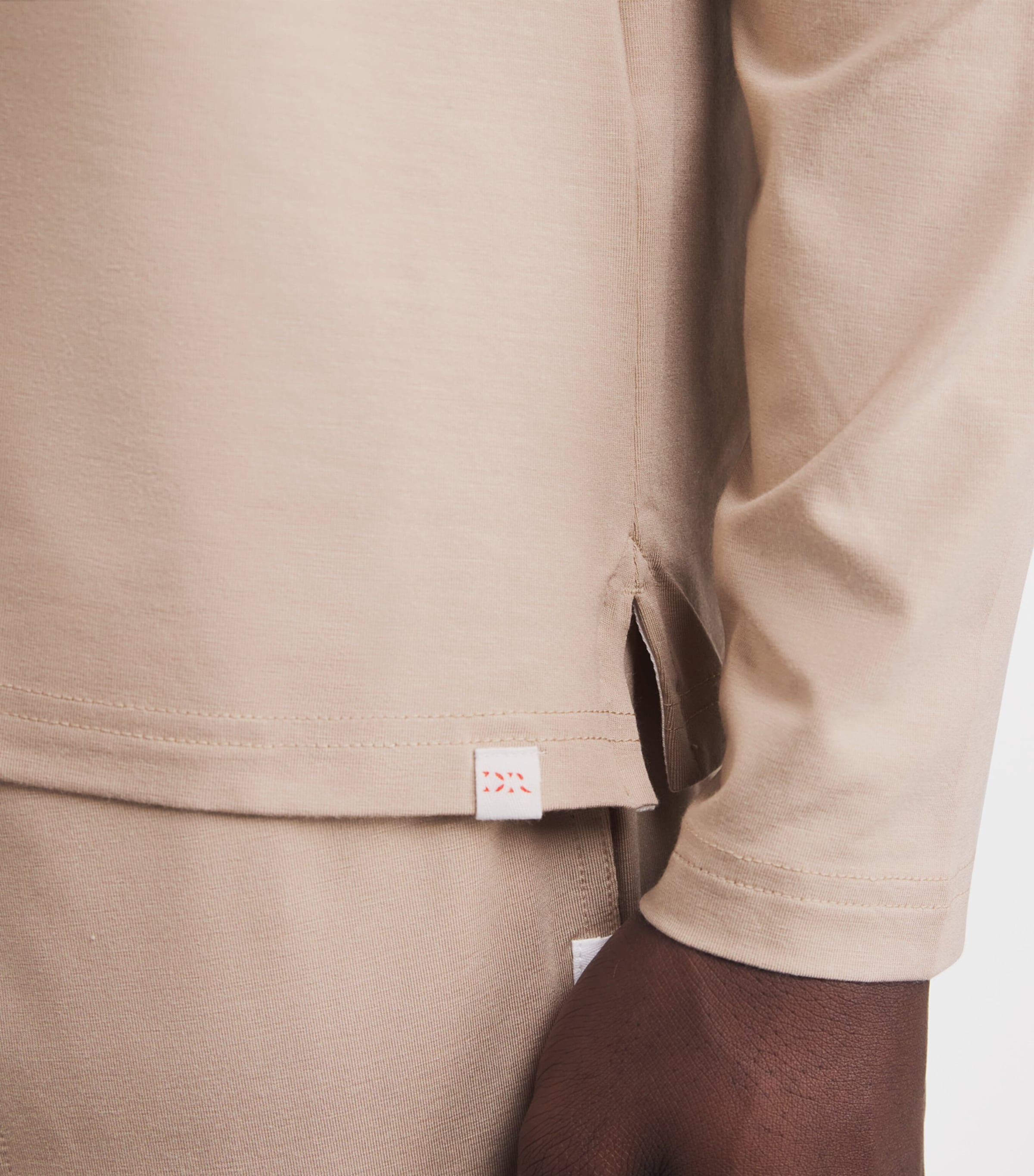 Micro Modal Basel T-Shirt 022BEI Image 6